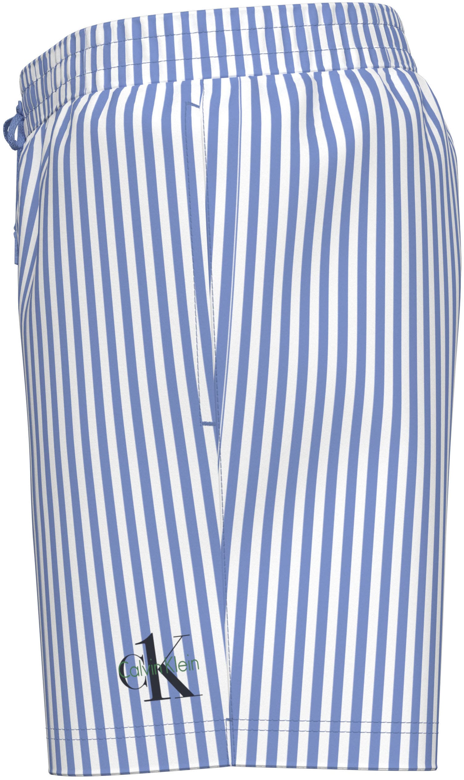 Calvin Klein Swimwear Short de bain coupe ajustée avec ceinture élastique