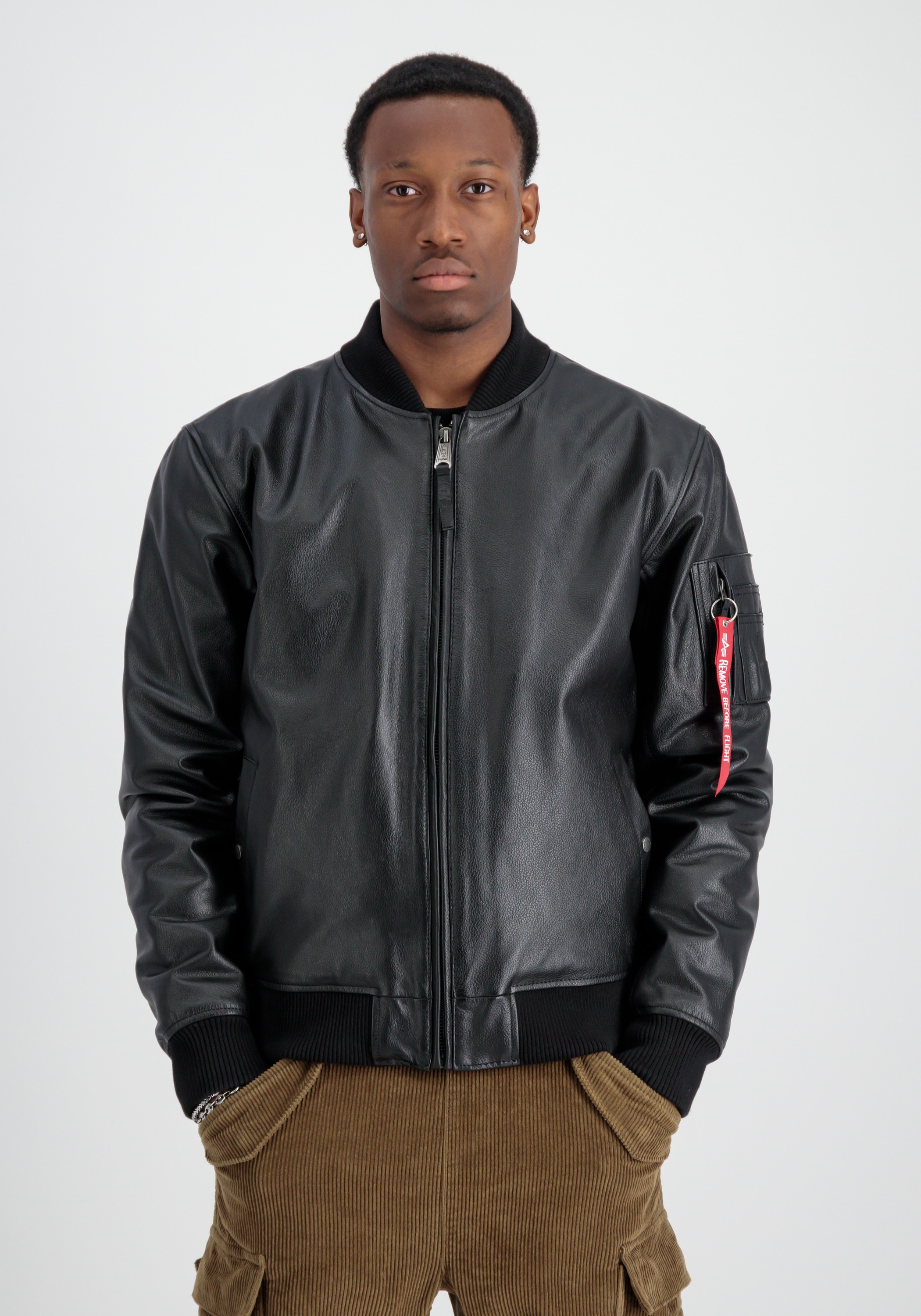 Image of Alpha Industries Lederjacke "MA-1 Leather LF"