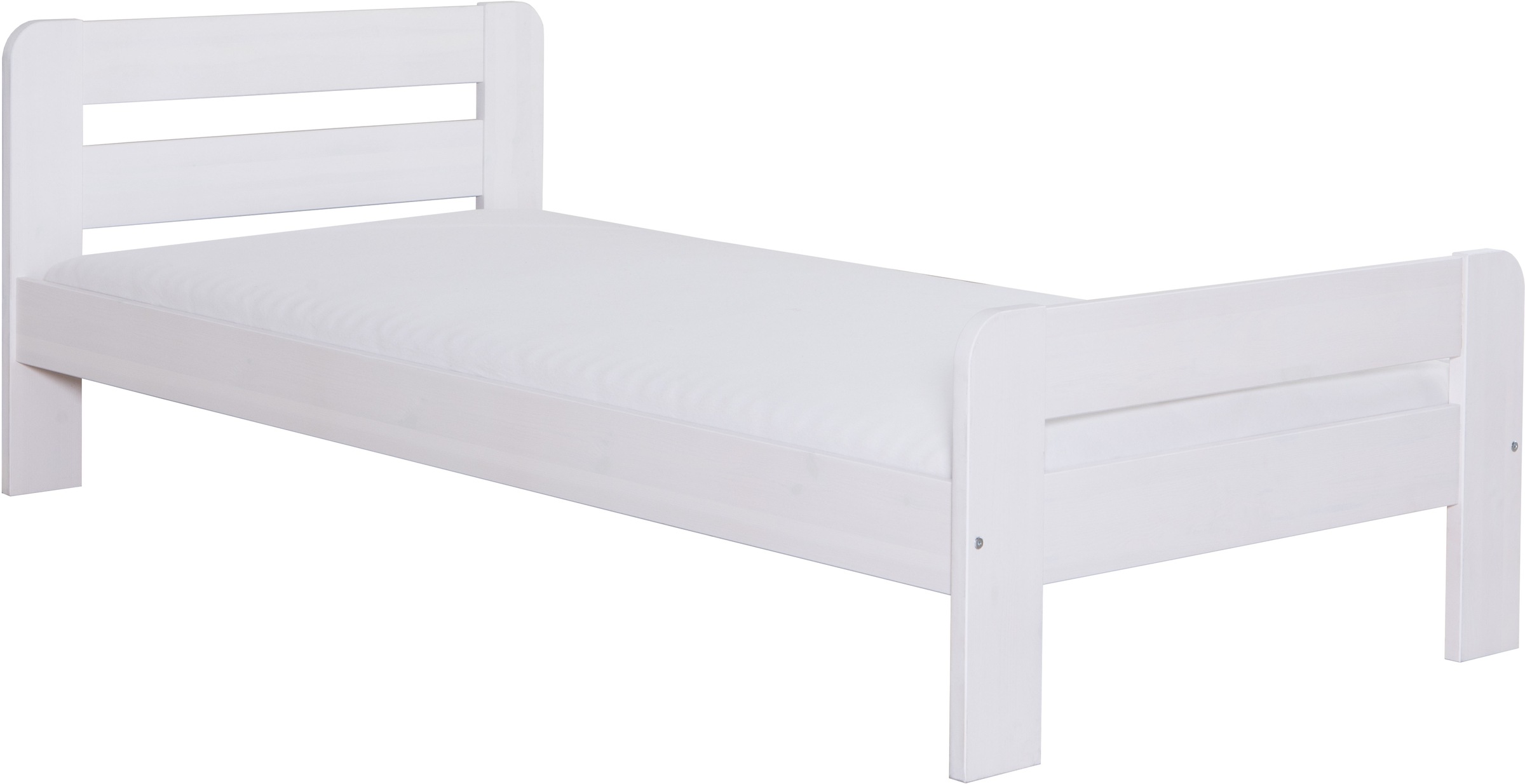 Ticaa ""Bert", FSC-zertifiziert (Kiefer), Jugendbett, mit Lattenrost" 90x200cm, 100x200cm, 140x200cm, ideal für das Kinder- und Jugendzimmer, Massivholz