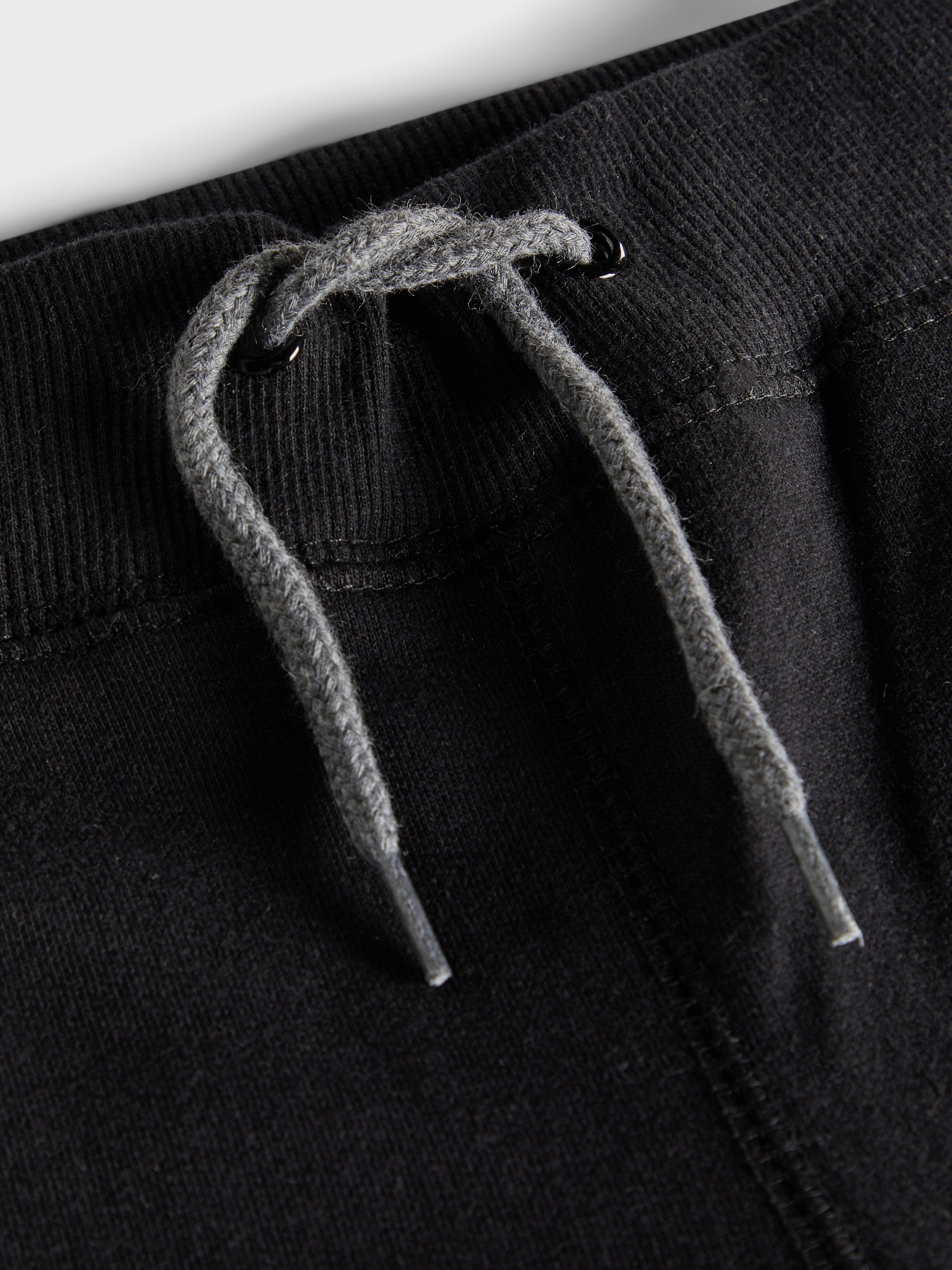 Name It Pantalon sweat »NKMSWEAT – Jogger mit verstellbarem Bund und Rippbündchen«  uni, décontracté, coupe régulière, sweat gratté