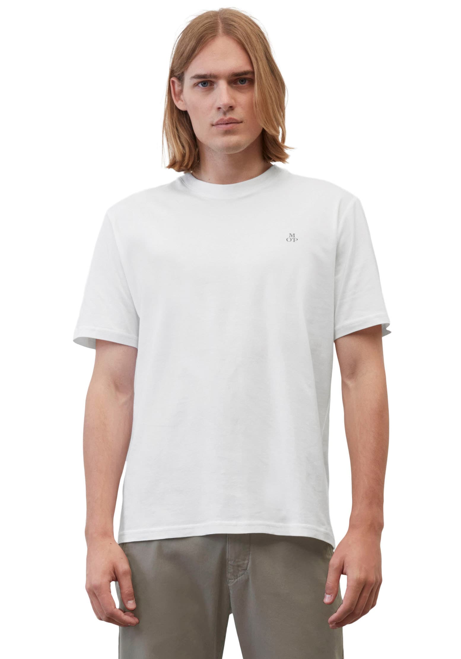 T-Shirt, Logo-T-Shirt aus Bio-Baumwolle