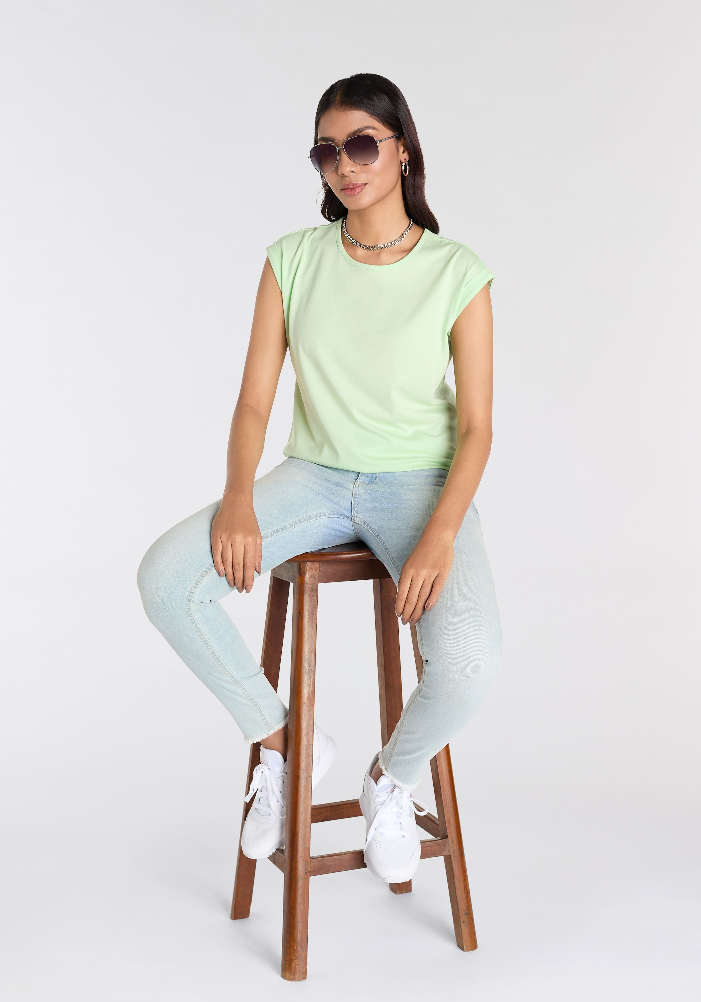 Laura Scott T-Shirt, in modernen Farben - NEUE KOLLEKTION
