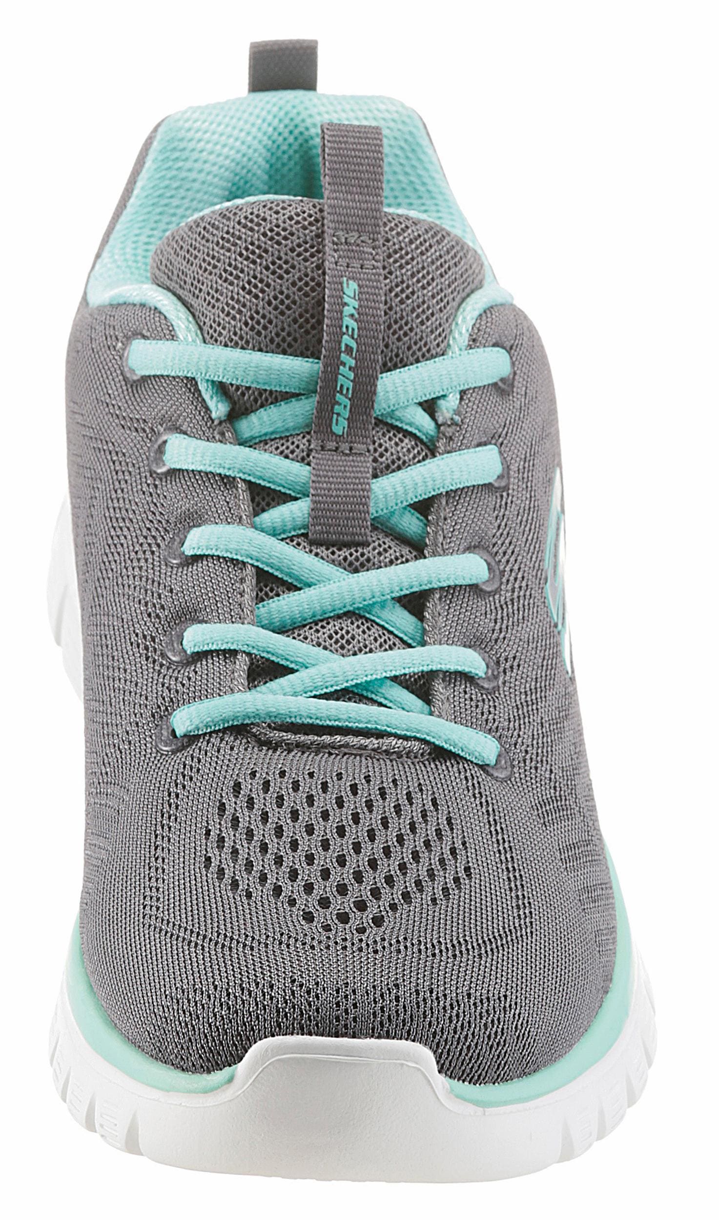 Skechers Sneaker »Graceful - Get Connected«, Freizeitschuh, Halbschuh, Schnürschuh mit Memory Foam
