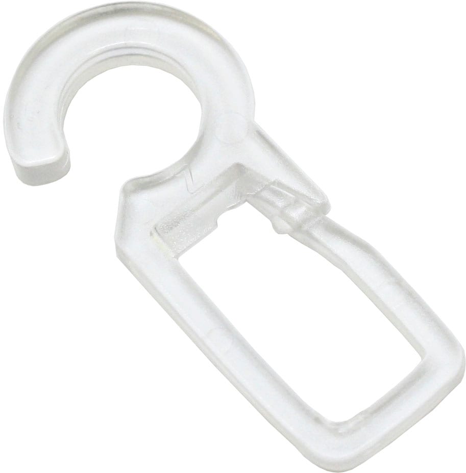 GARDINIA Faltenclip »Gardinenhaken Kunststoff« Zubehör Vitragestangen/Caféhausstangen