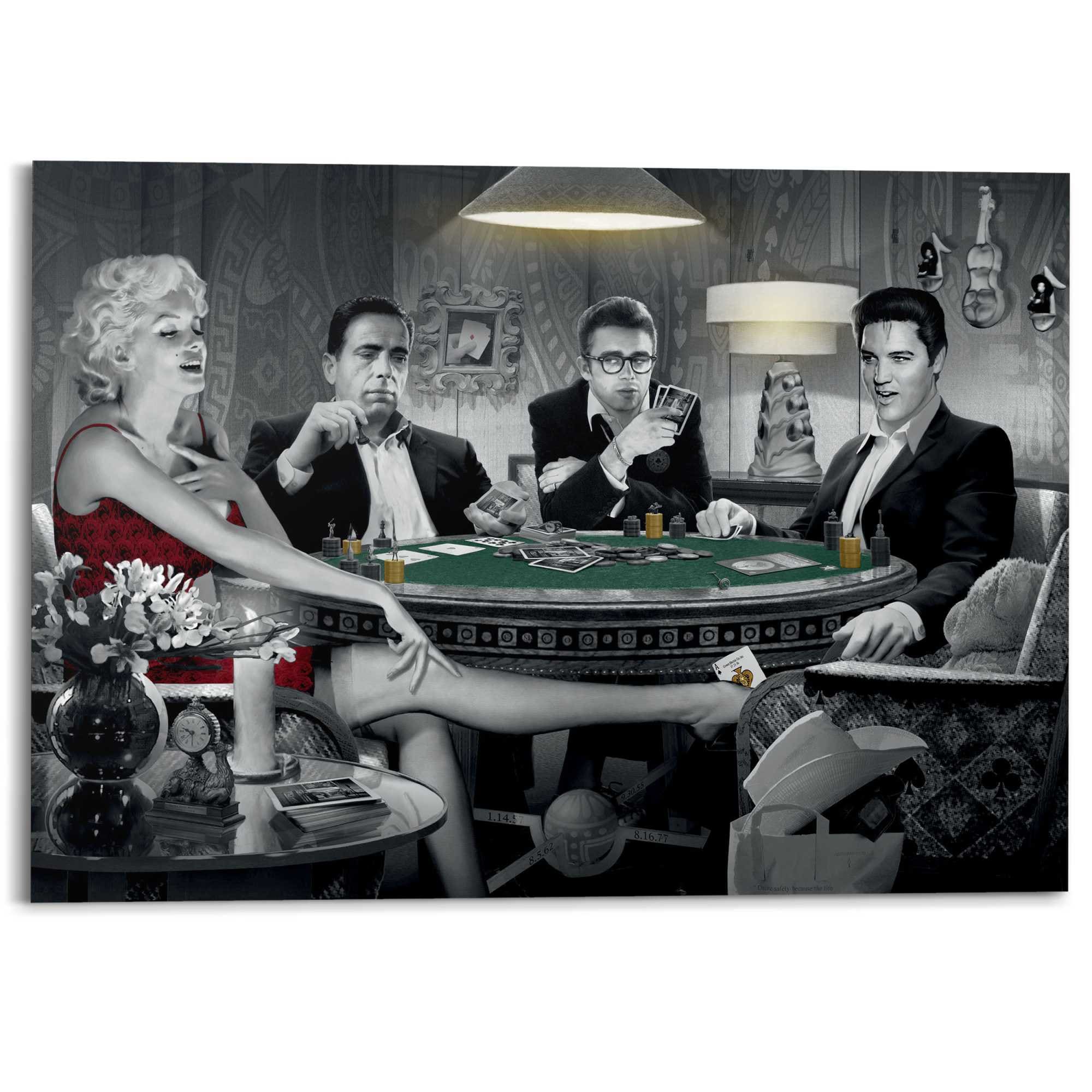 Reinders! Deco-Panel »Monroe, Bogart, Dean, Elvis«