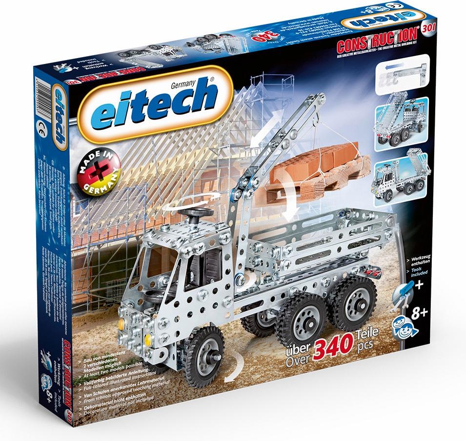 Image of Eitech Metallbaukasten »LKW + Kipper«, (340 St.), Made in Germany bei Ackermann Versand Schweiz