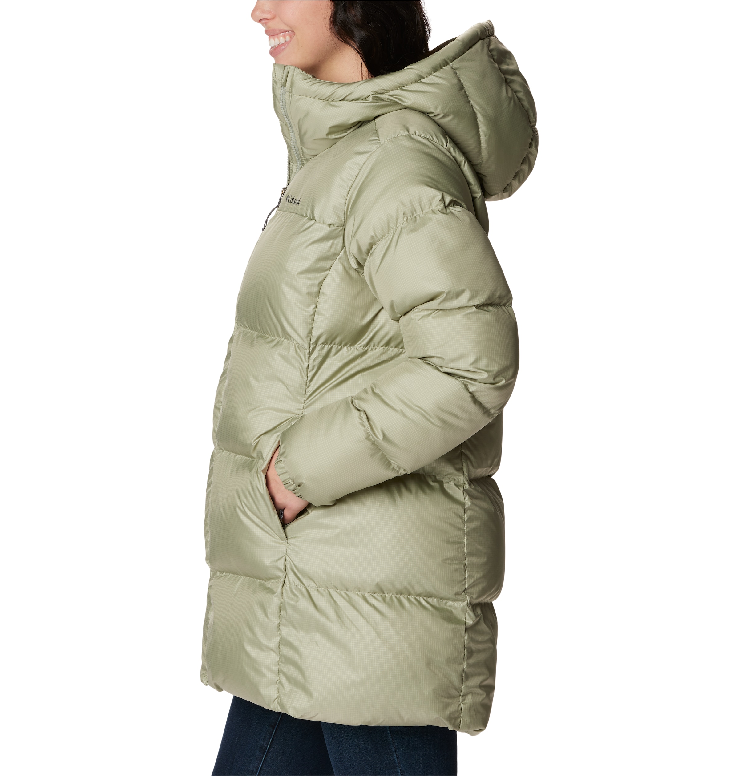 Columbia Steppjacke »Puffect Mid Hooded Jacket«, mit Kapuze