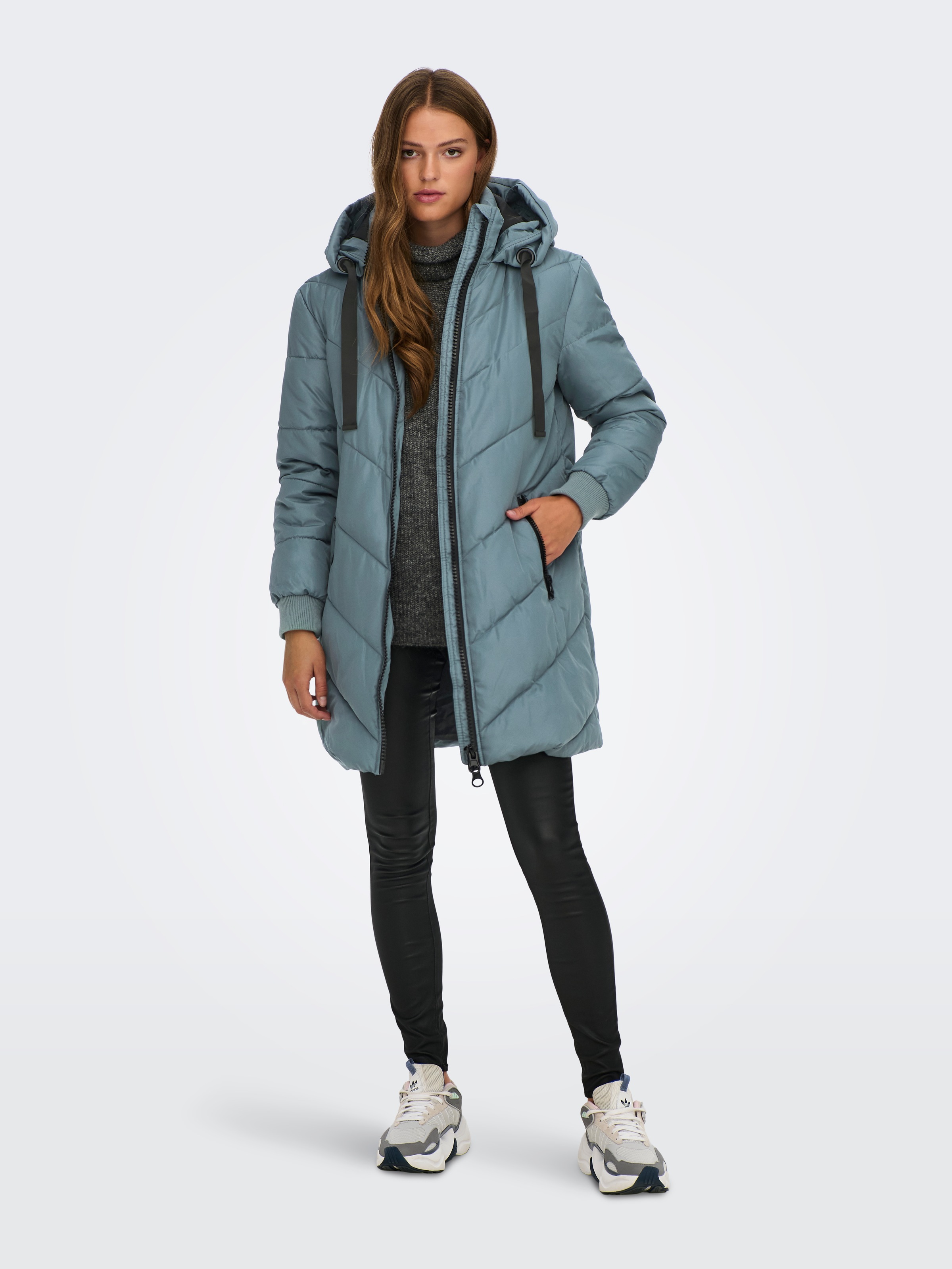 JDY Steppmantel »JDYSKYLAR LIFE HOOD JACKET OTW NOOS«