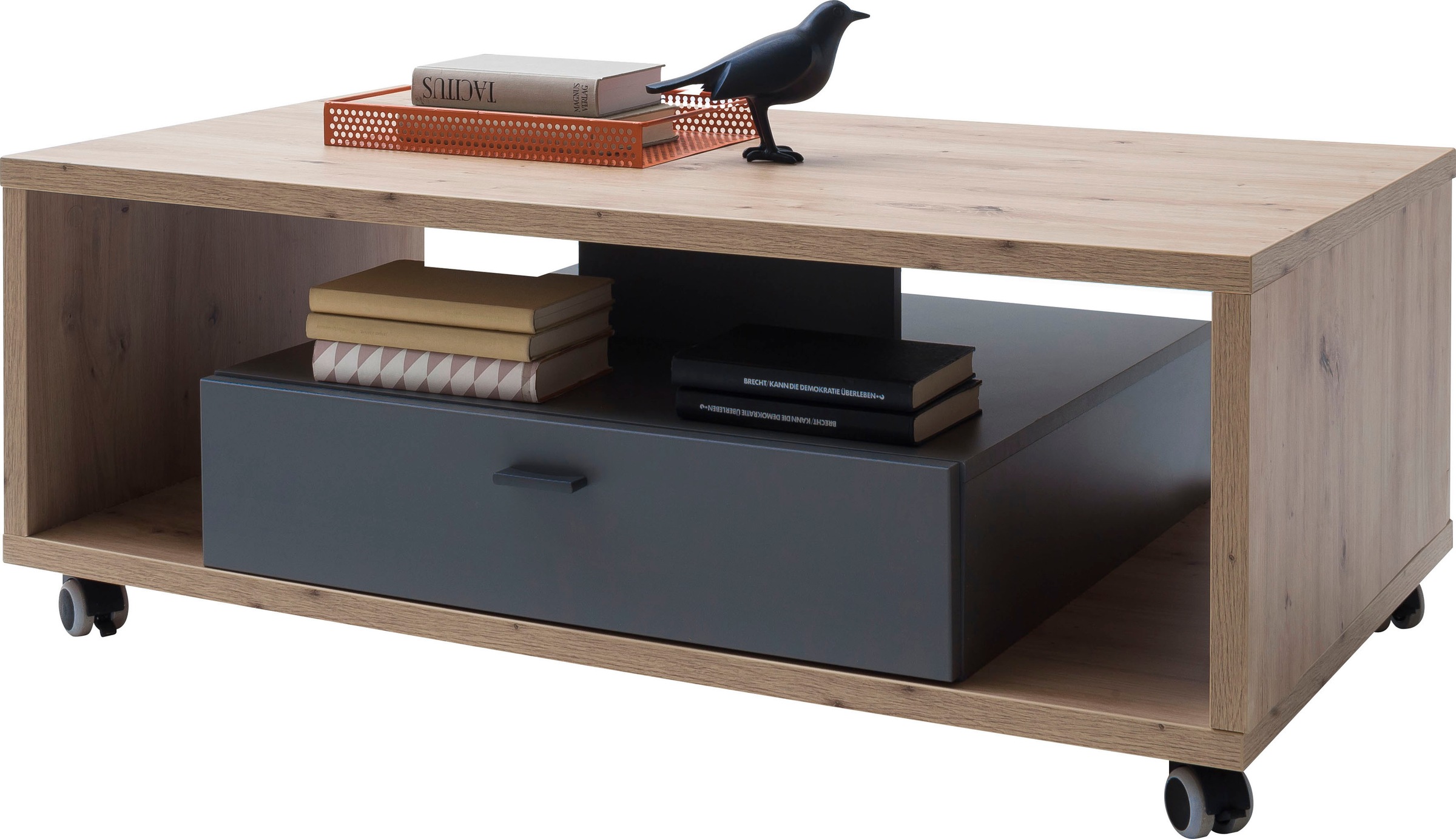 Image of MCA furniture Couchtisch »Lizzano«, Landhausstil modern, Wohnzimmertisch bis 50 Kg belastbar, Tisch 115 cm breit bei Ackermann Versand Schweiz