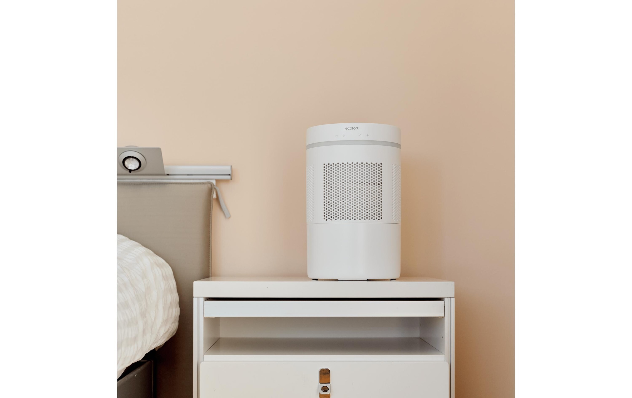   Luftbefeuchter »Ecofort ecoQ HumidAir E300« 4 l Wassertank Gegen trockene Luft: Hygienischer Luftbefeuchter mit waschbarem Filter