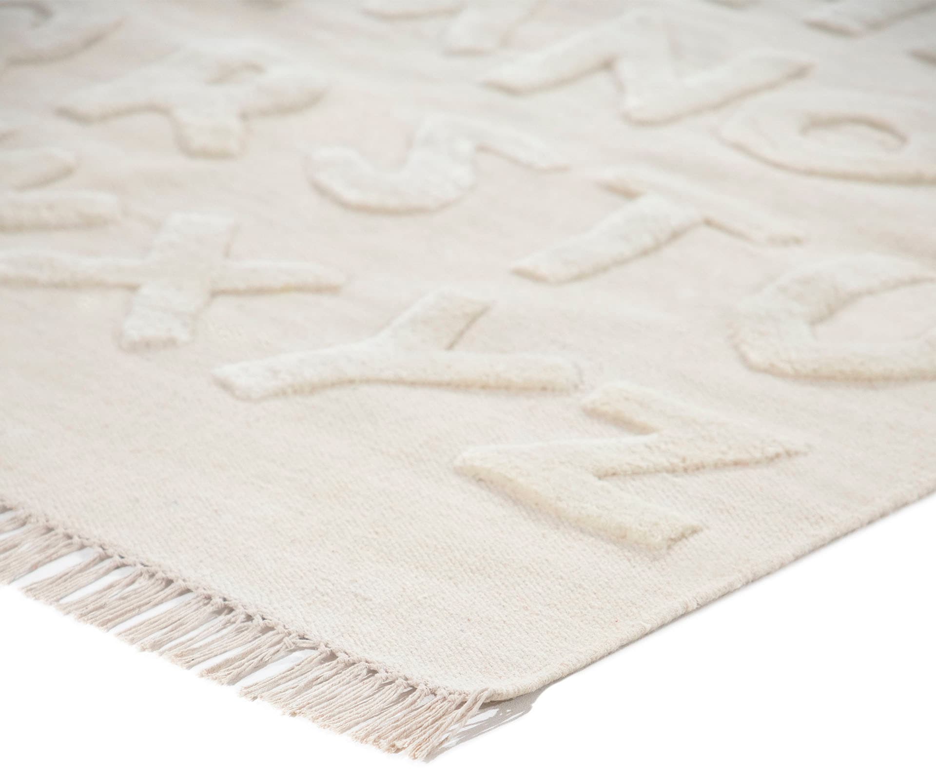 carpetfine Kinderteppich »ABC Alphabet« rechteckig 0,6 mm Höhe