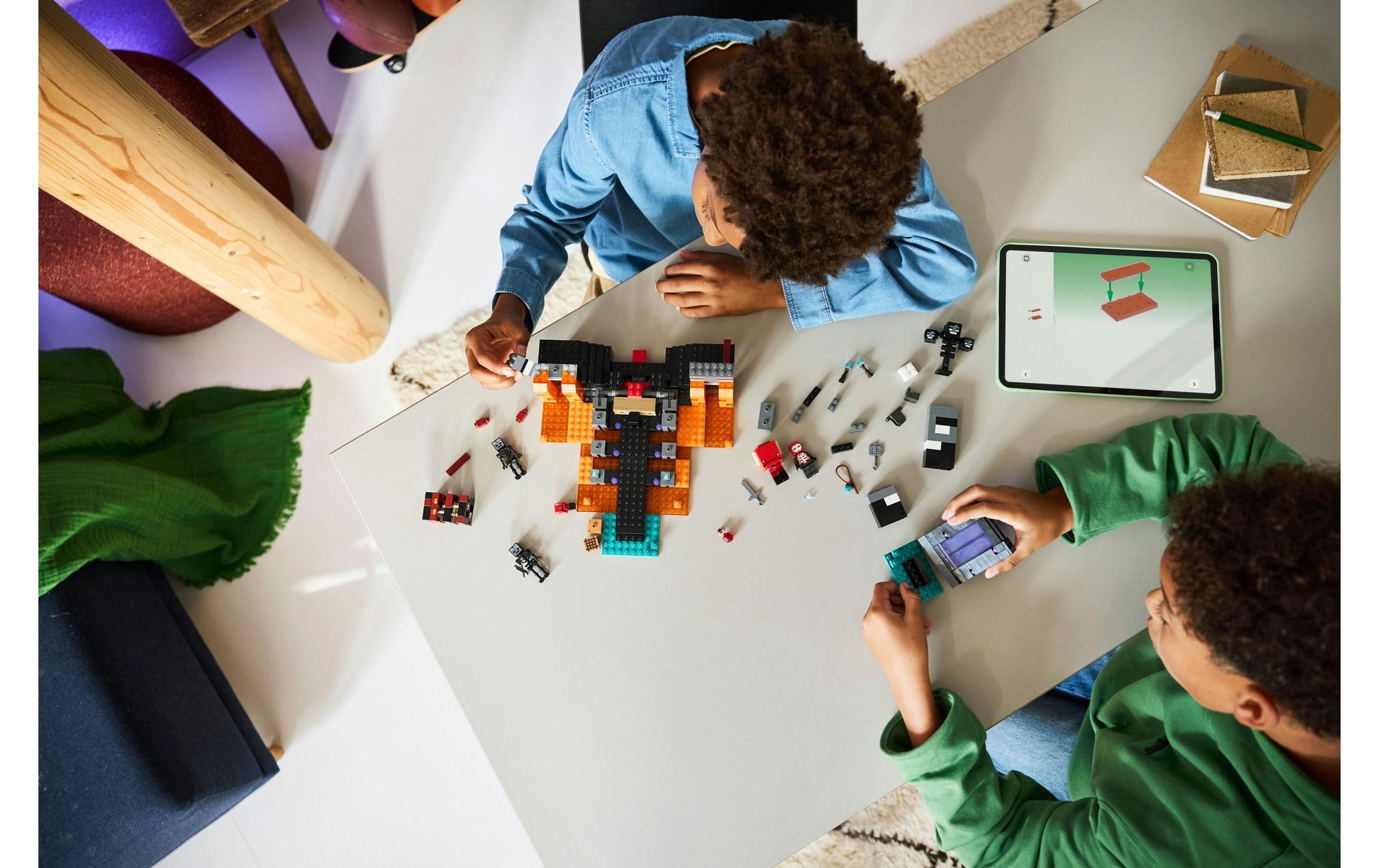   Konstruktionsspielsteine »Minecraft Duell mit dem Wither 21590« Kategorie: Fantasy-Welt