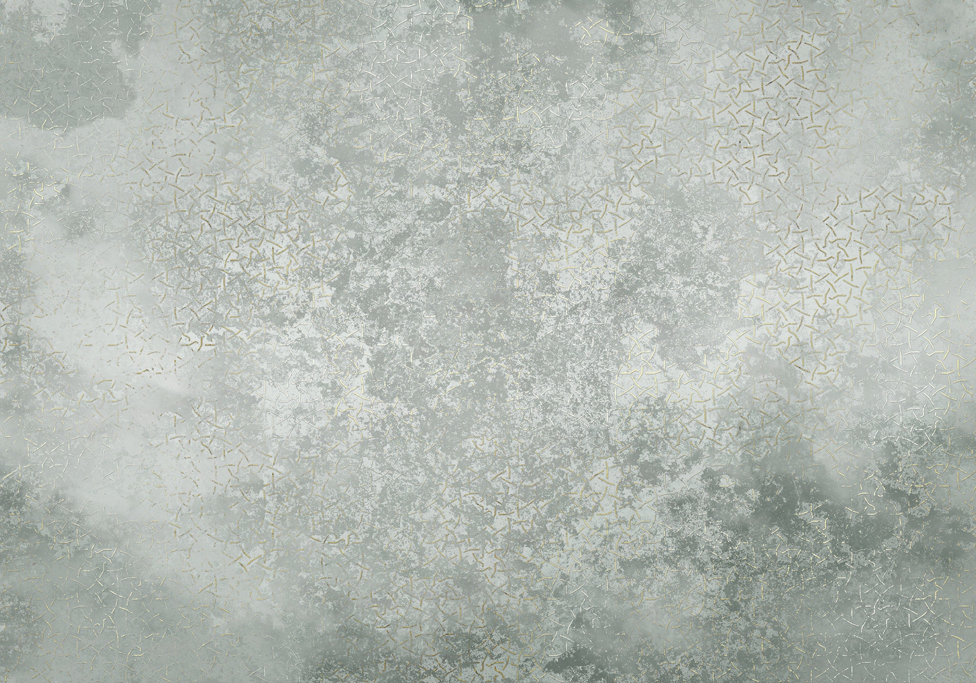 Image of Komar Fototapete "Digitaldruck Vlies - Obfuscated Ornament - Grösse 400 x 250 cm" bedruckt floral geblümt gemustert tropisch glatt Wohnzimmer, Schlafzimmer