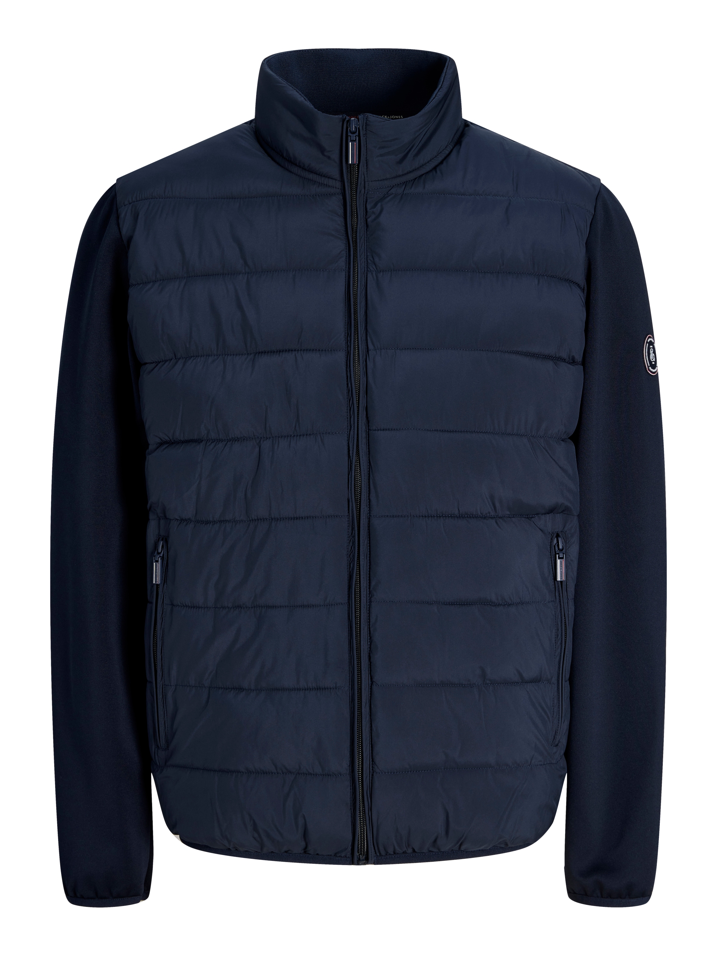 Jack & Jones PlusSize Veste matelassée »JJETATE HYBRID JACKET SN PLS« fibre synthétique, coupe régulière