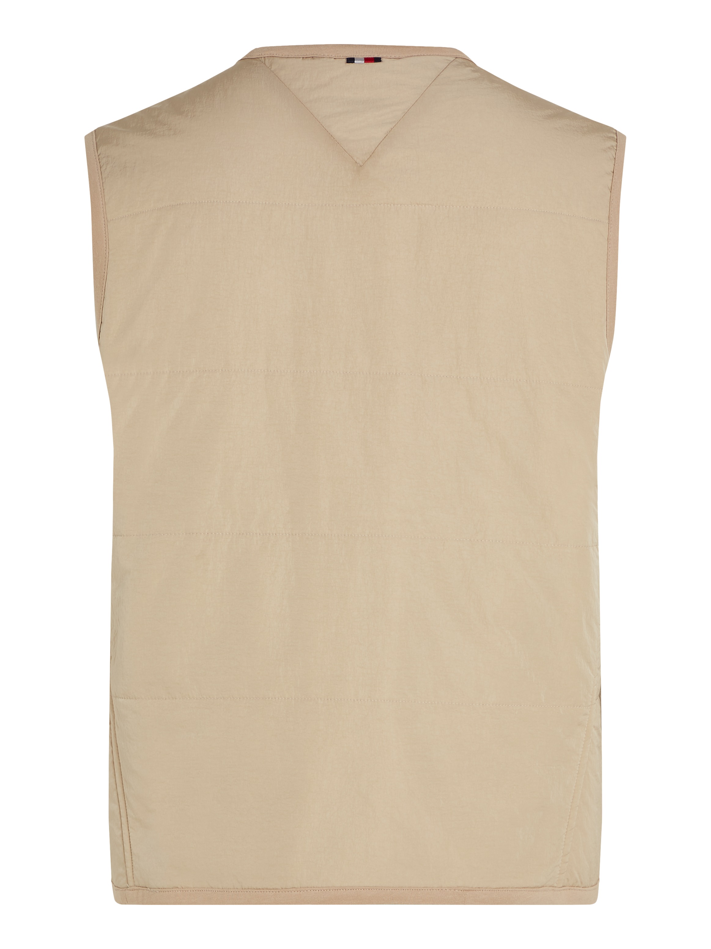 Tommy Hilfiger Steppweste »JERSEY LINED VEST«, mit Tommy Jeans Logo-Flag