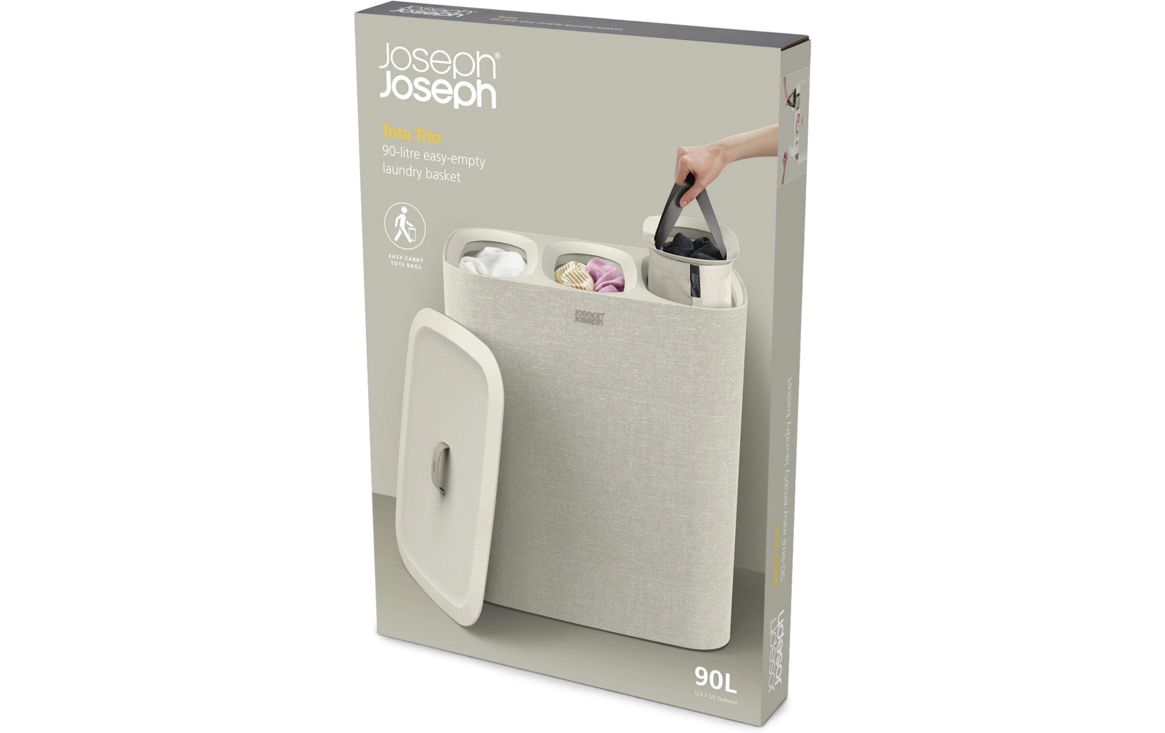 Joseph Joseph Wäschesortierer »Tota Trio 90 L, 3x 30 L«