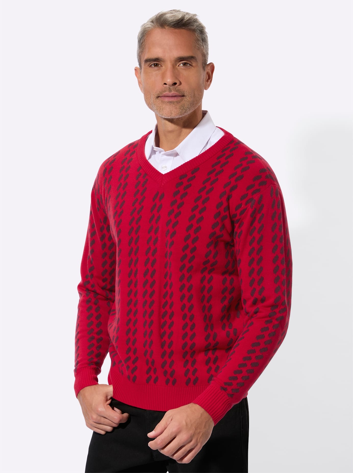 Classic V-Ausschnitt-Pullover »V-Pullover«