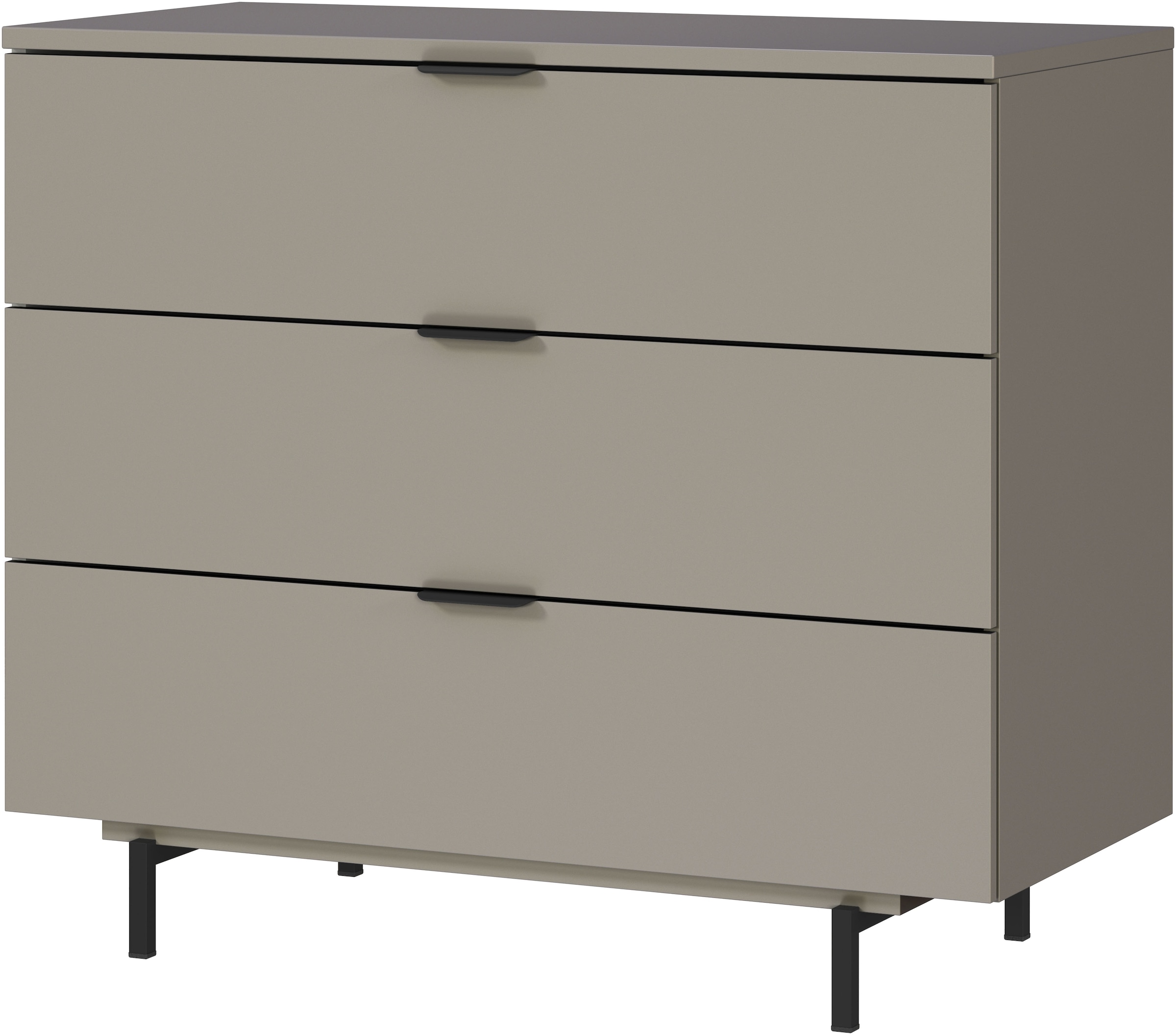 Image of GERMANIA Kommode "Tomino, Schubkastenkommode" mit gedämpften Schubladen, B/H/T 105/92/54 cm, Metallsockel