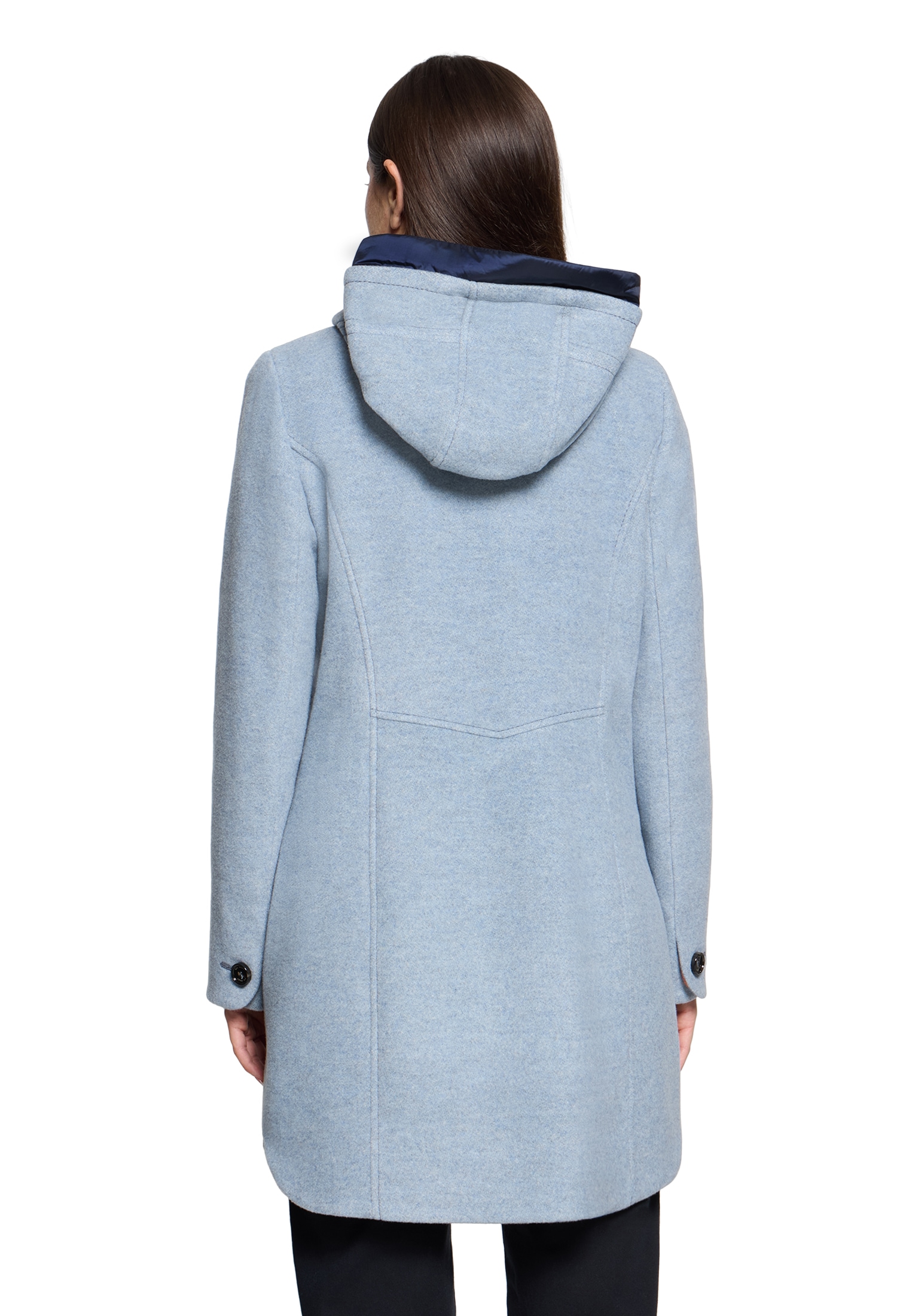 Gil Bret Manteau en laine mit Kapuze und aus einer Wollmischung