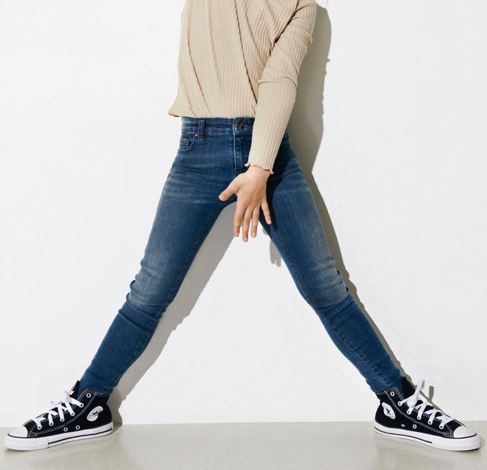 Trendige KIDS ONLY WAUW SKINNY« versandkostenfrei - shoppen »KOGRACHEL Stretch-Jeans HW ohne Mindestbestellwert