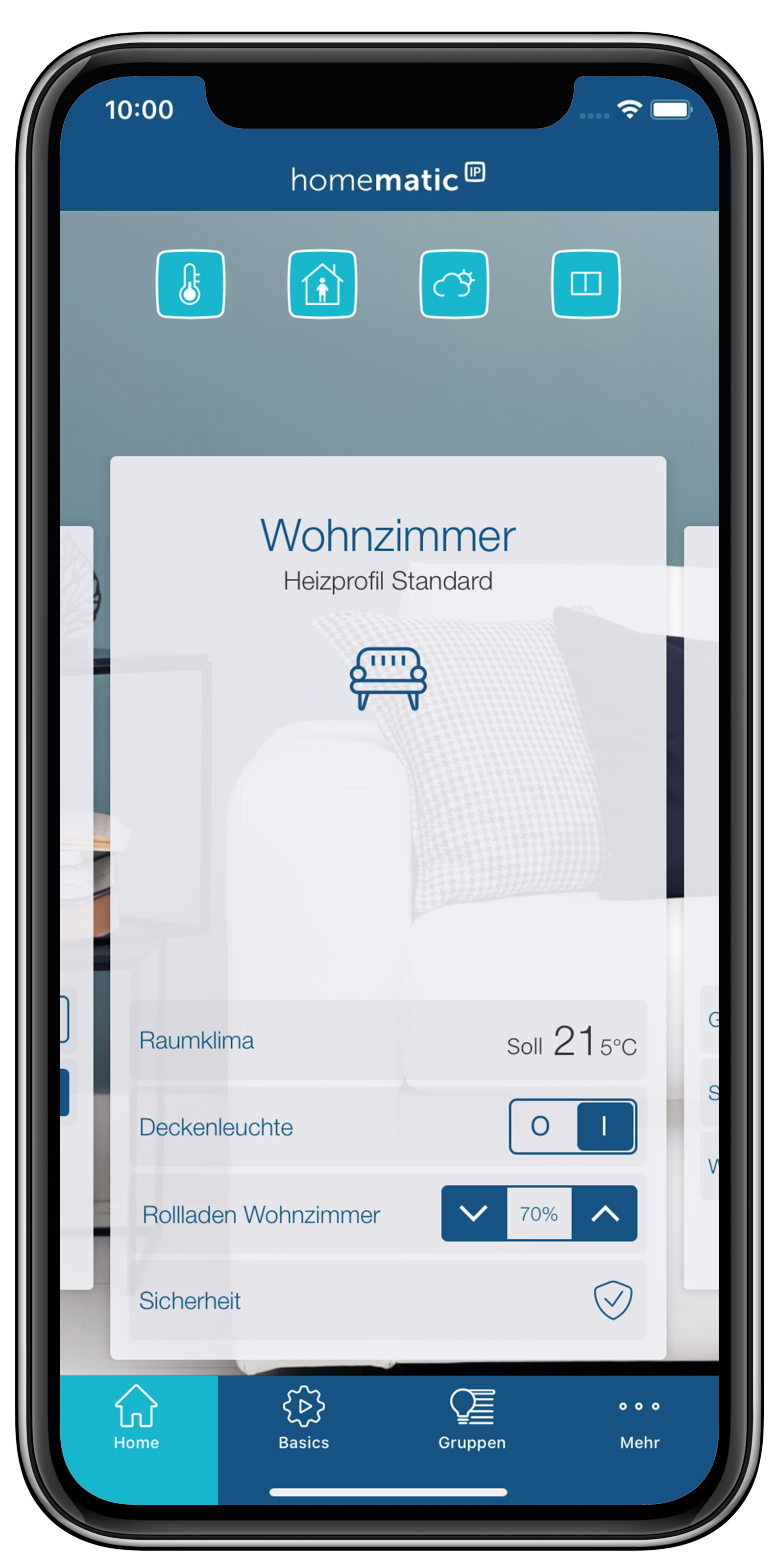 Homematic IP Kit de démarrage smart home »Starter Set Heizen – easy connect (153413A0)«