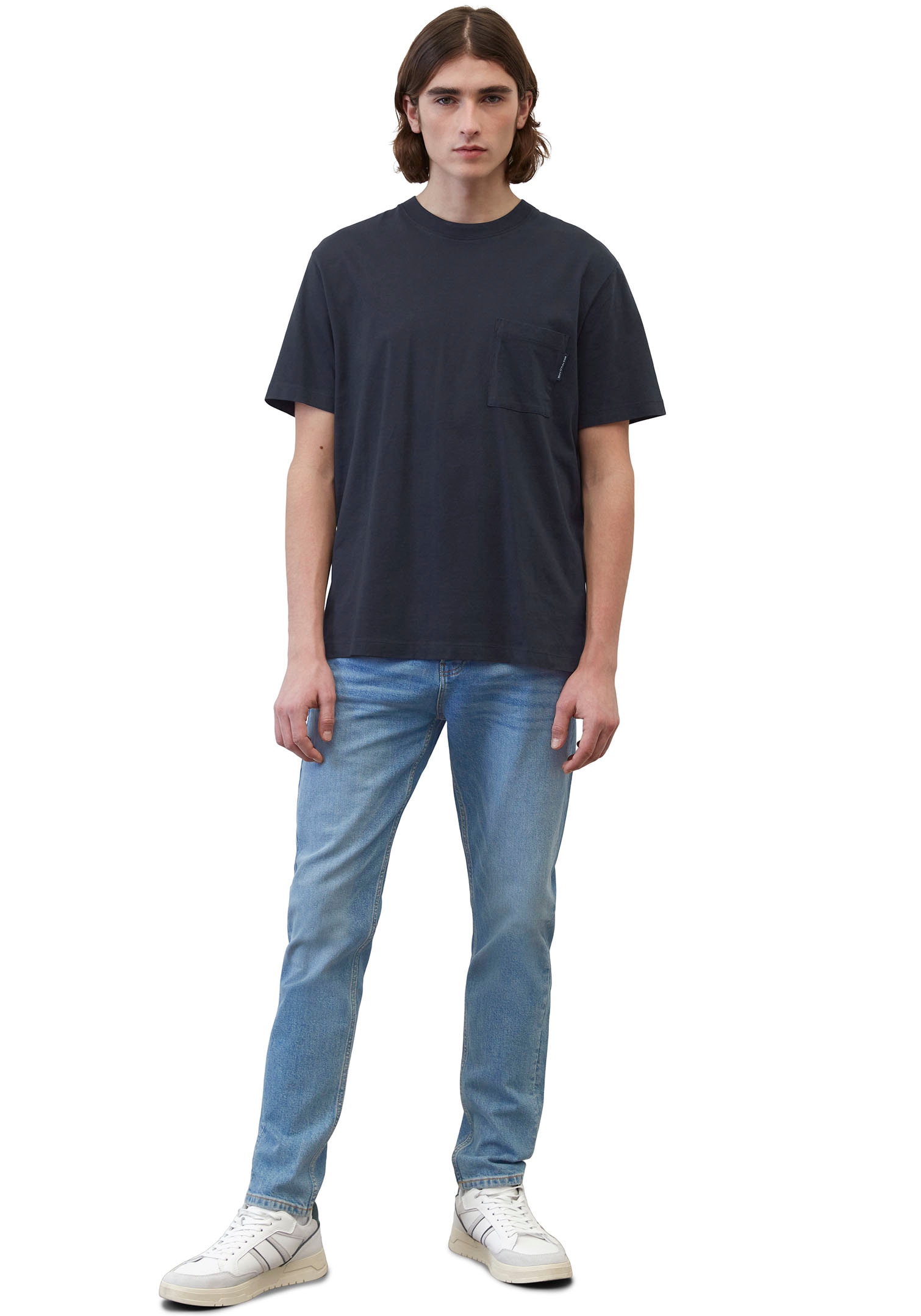 Marc O'Polo DENIM T-Shirt, mit aufgesetzter Brusttasche