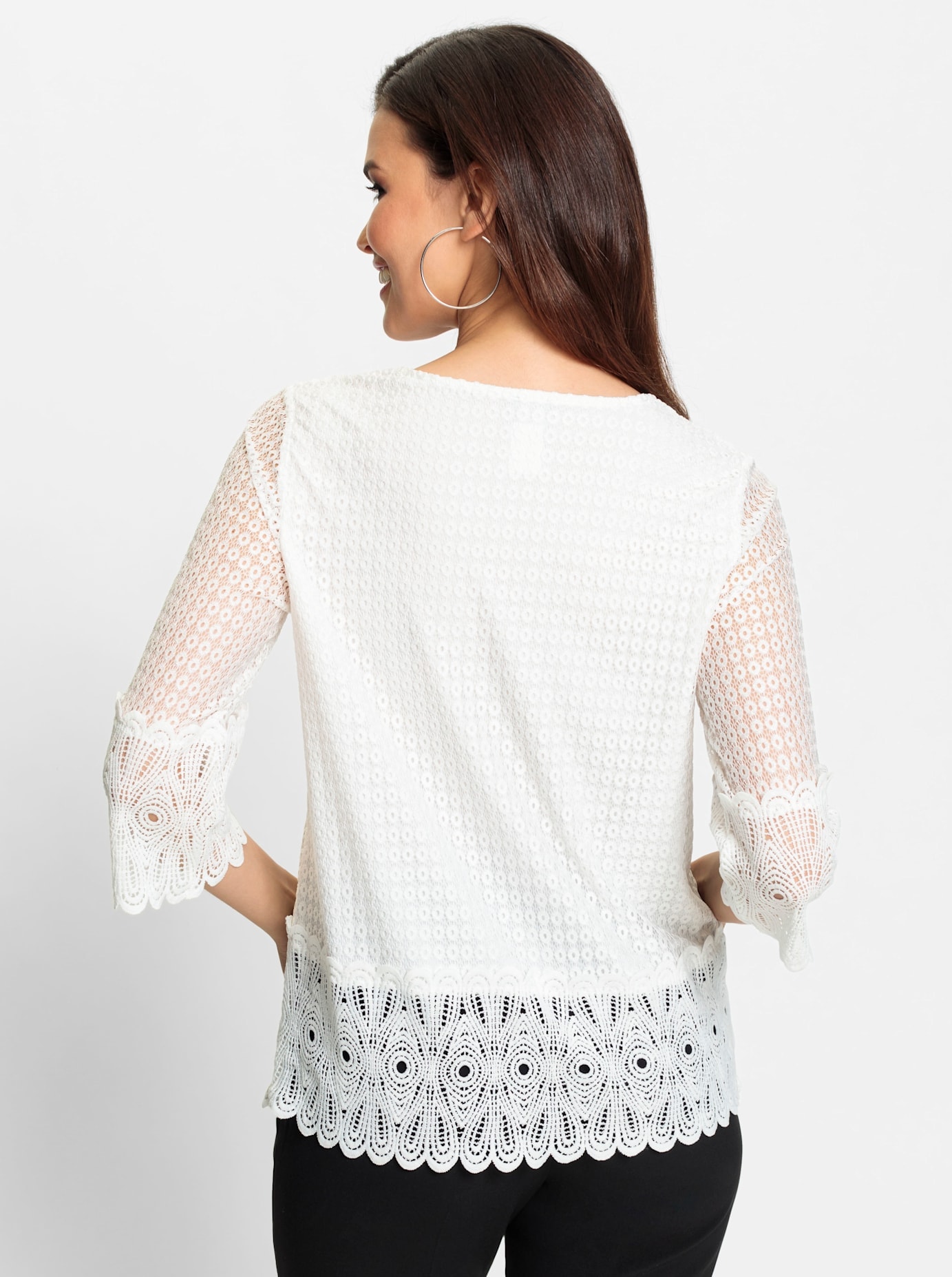 Lady Spitzenshirt »Shirt«, (1 tlg.)