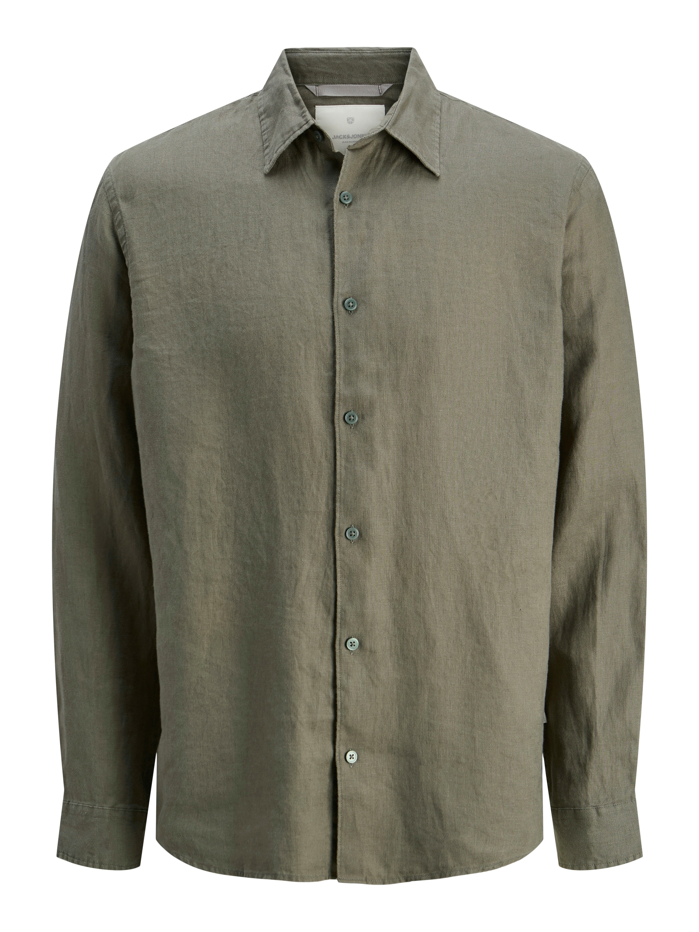 Jack & Jones Langarmhemd »JPRCCLAWRENCE LINEN L/S SHIRT SN«