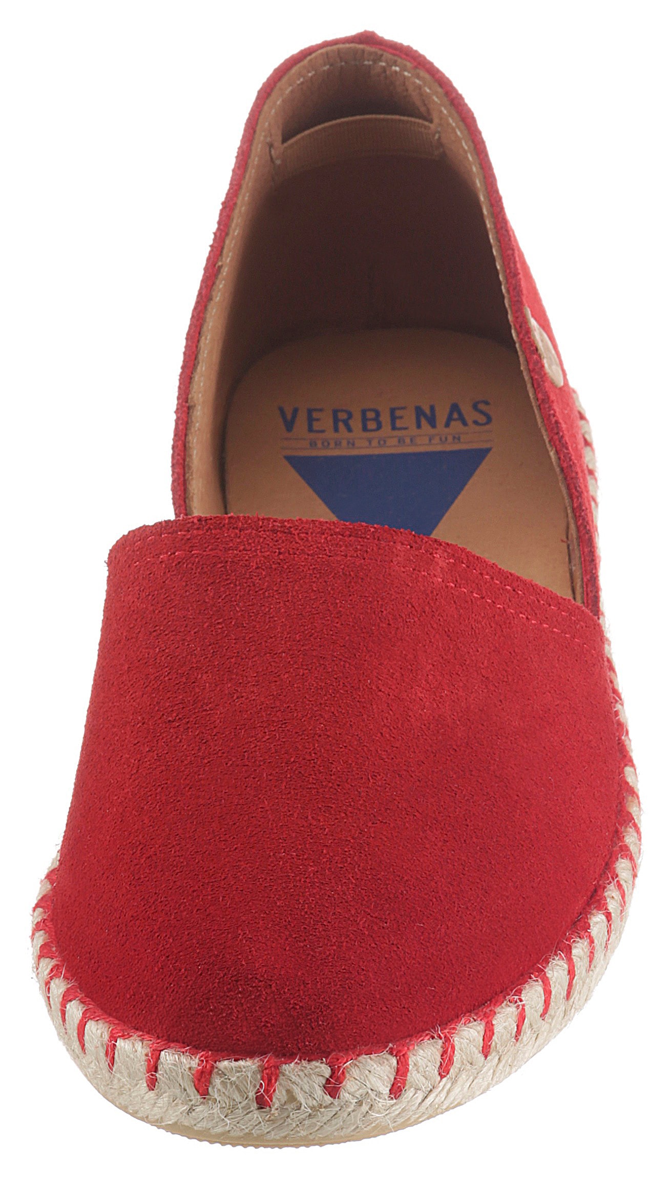 VERBENAS Espadrille, Schlupfschuh, Sommerschuh, Loafer mit typischem Jute-Rahmen