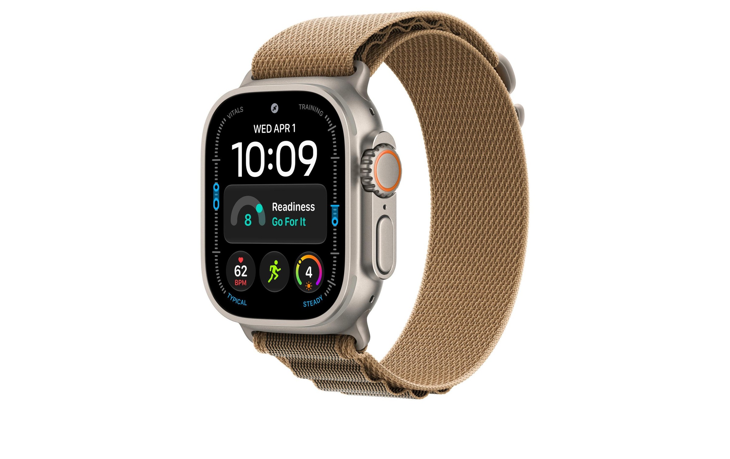 Apple Bracelet de montre intelligente »Alpine Loop  Titanium Finish «