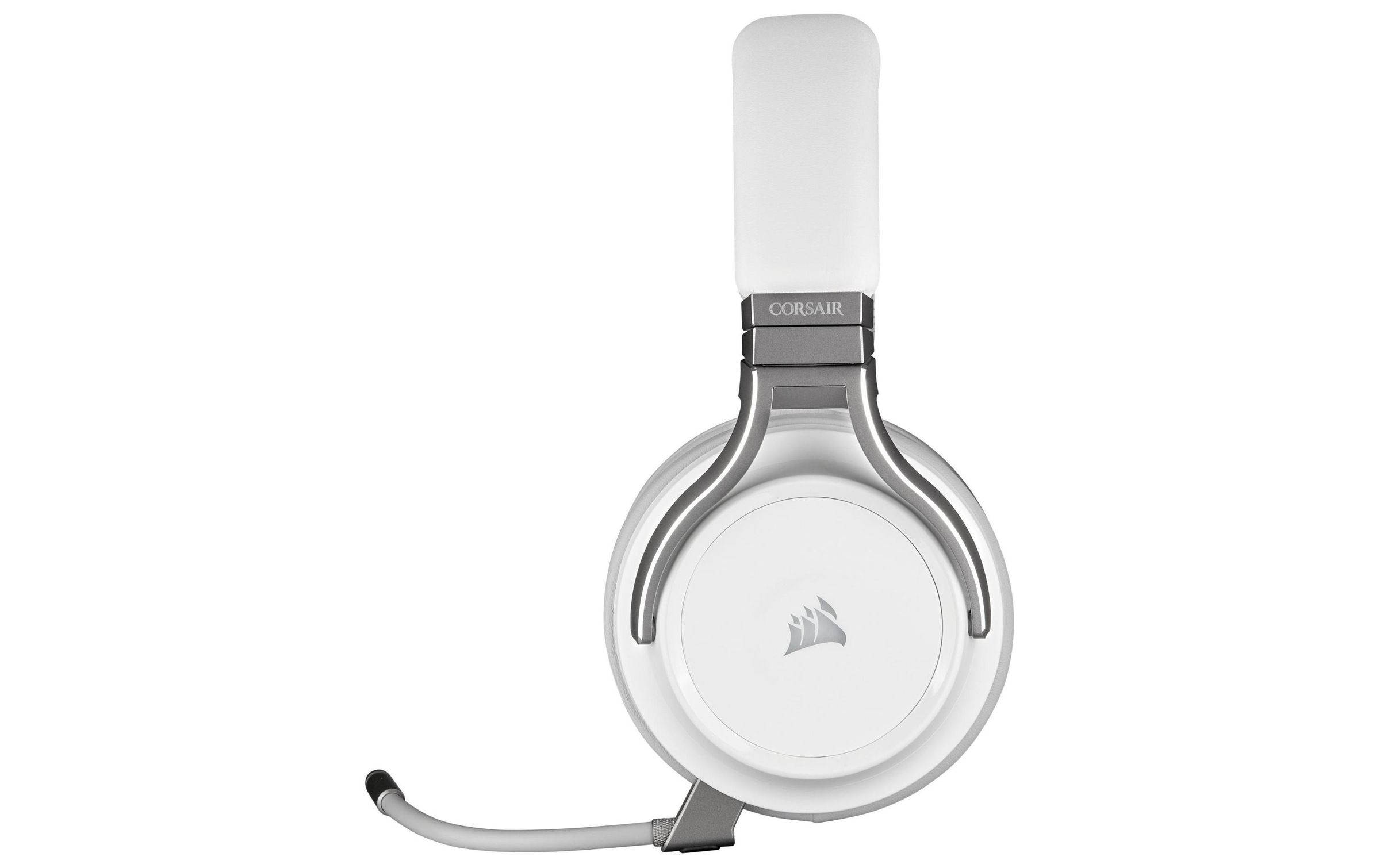 Corsair Headset »Virtuoso RGB Weiss«, Mikrofon abnehmbar