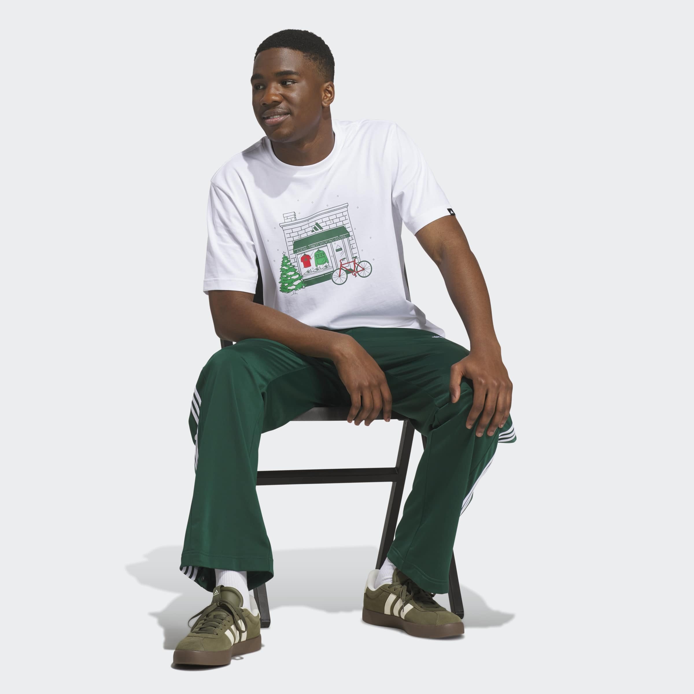 adidas Sportswear T-shirt »HOLIDAY SHOP GRAFIK«