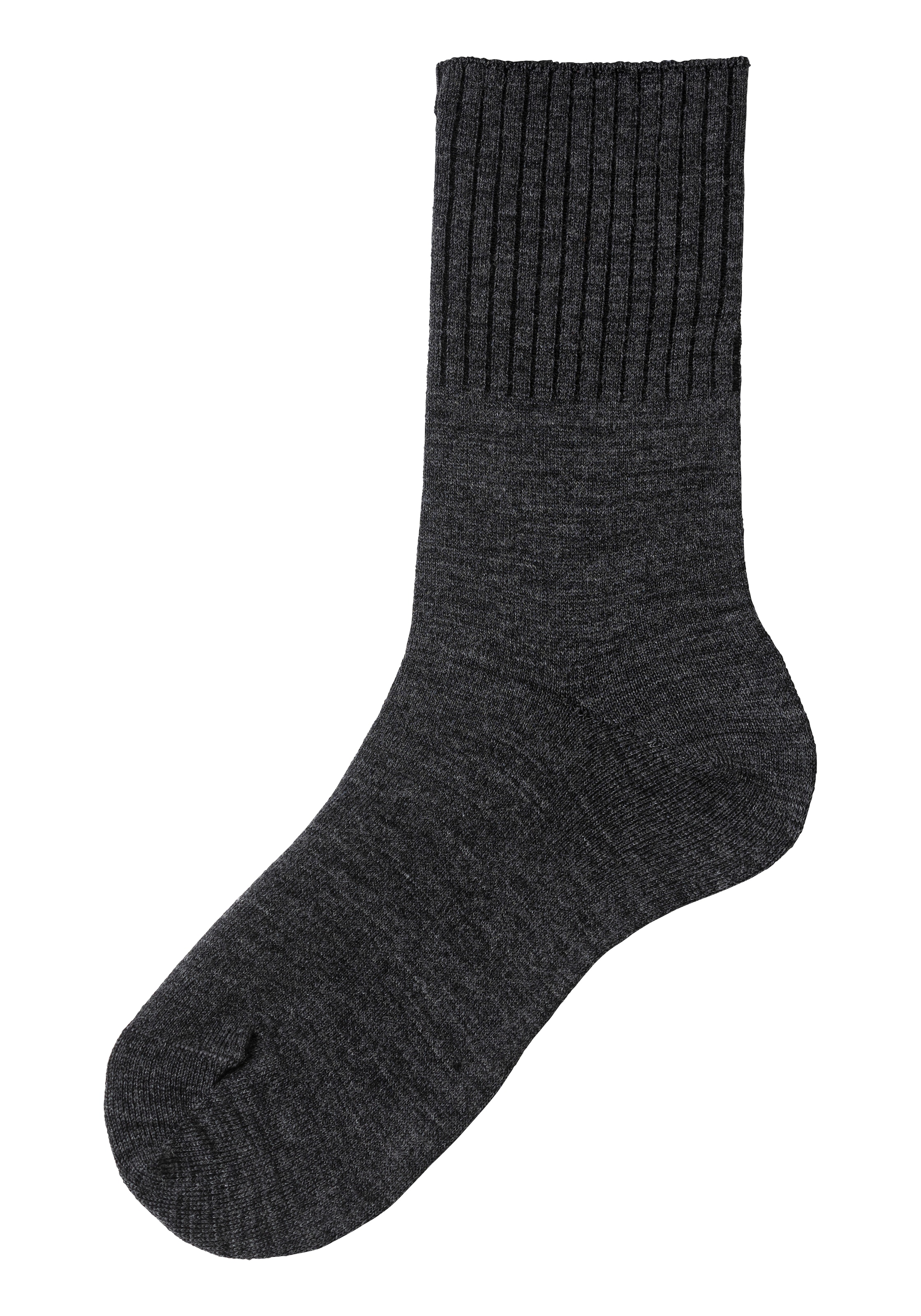 Lavana Umschlagsocken, (Packung, 3 Paar), fein gestrickt mit 53% Wolle