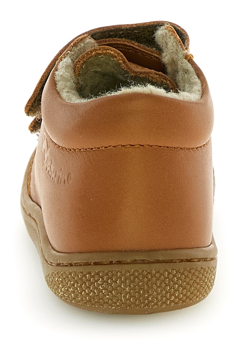 Naturino Chaussures de marche »Cocoon Wide«  chaussure bébé, chaussure à scratch avec doublure en laine, gabarit de taille à télécharger