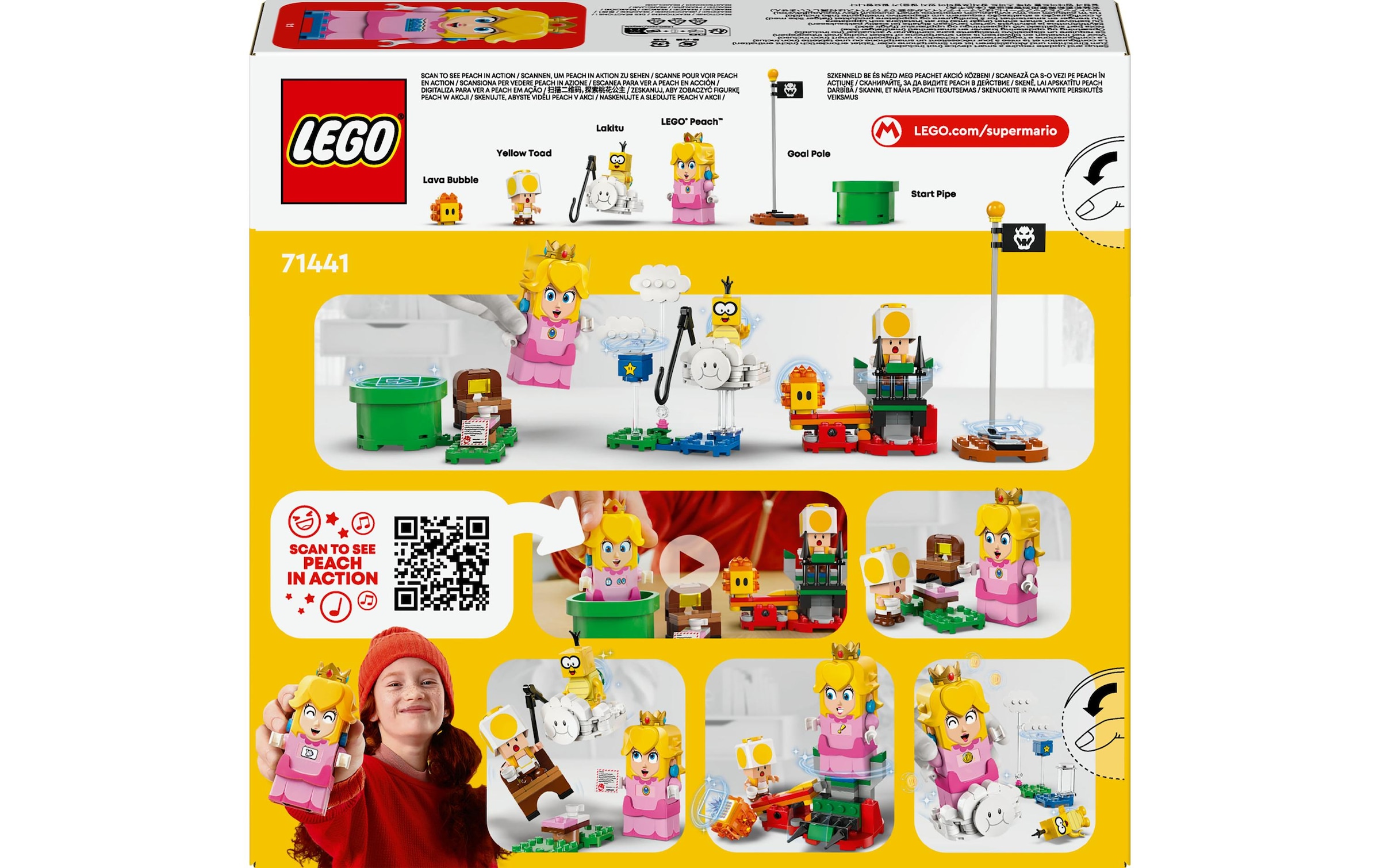 LEGO® Pions de construction »Super Mario Abenteuer mit der interaktiven Peach 71441«