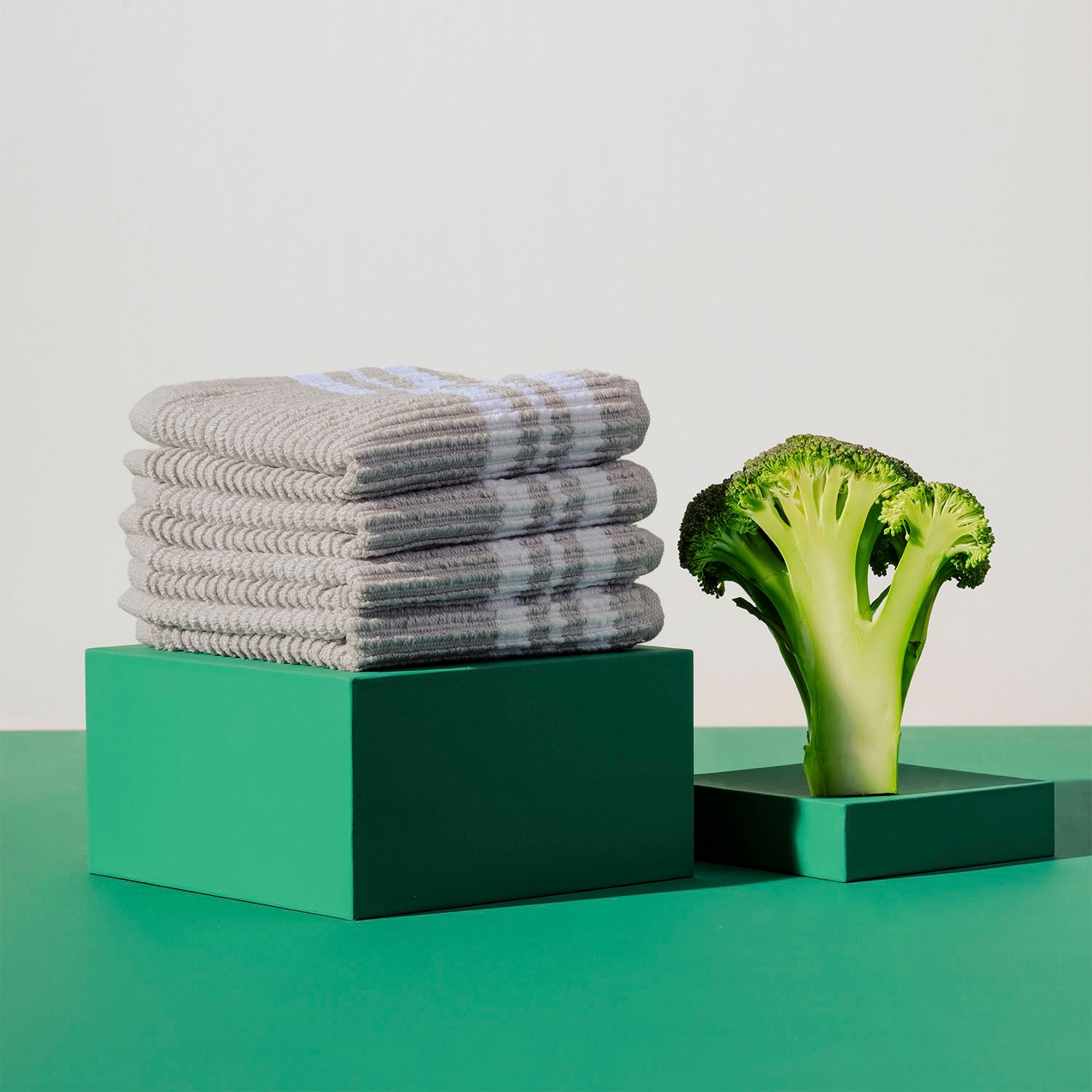 DDDDD Spültuch »Provence«, (Set, 4 tlg.), aus reiner Baumwolle, 30x30 cm