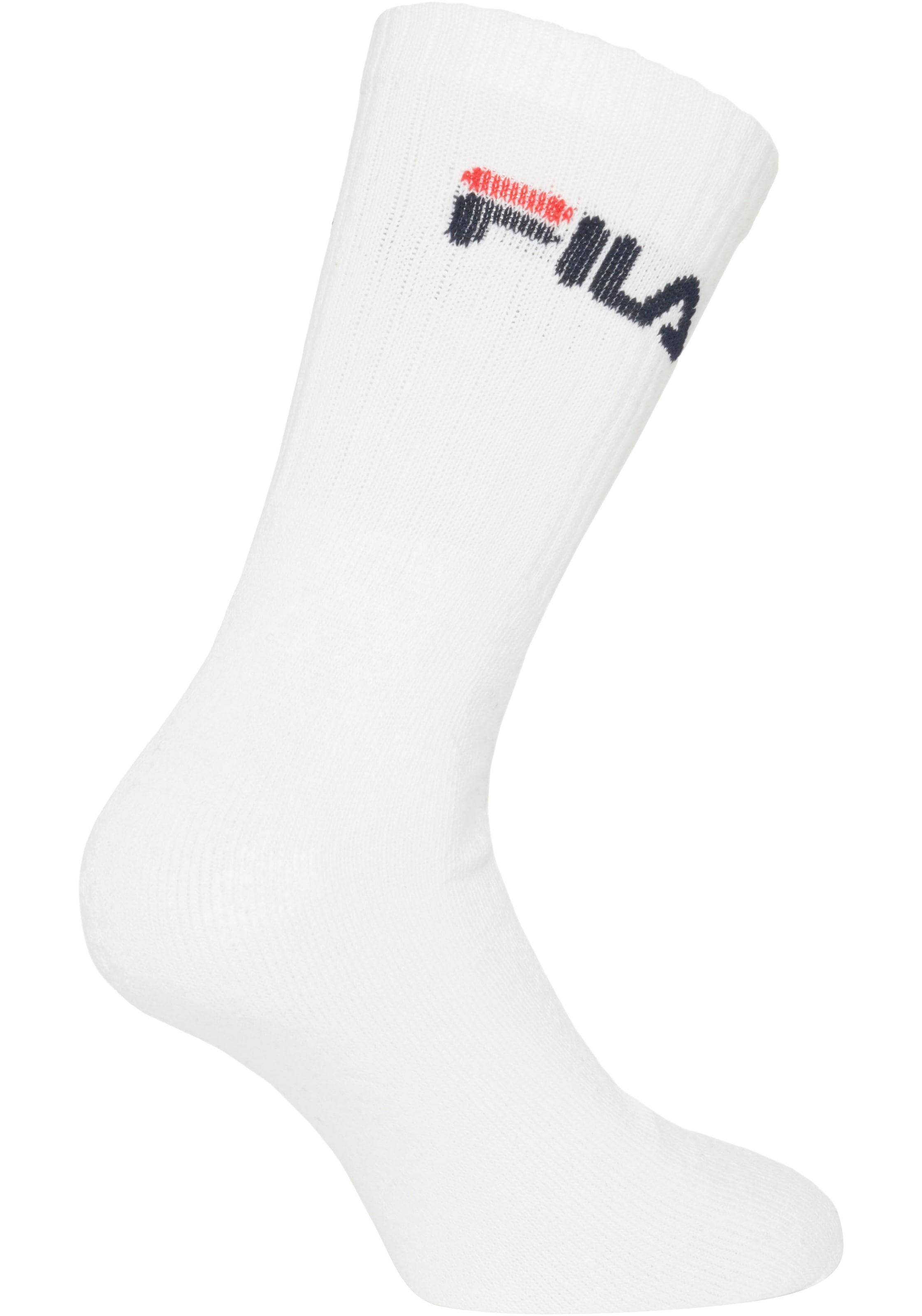 Fila Tennissocken, (6er Pack), mit eingestricktem Logo