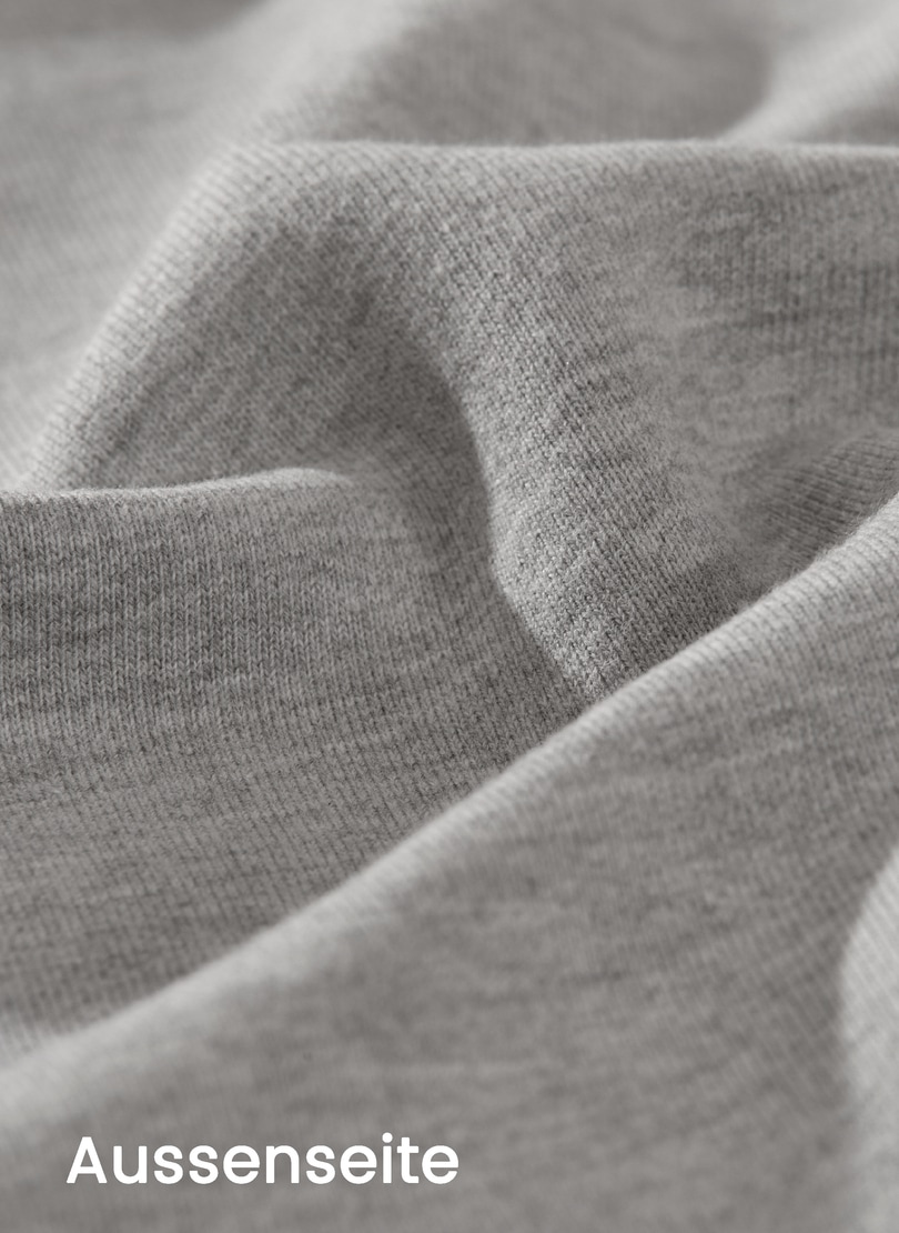Trigema Sweatshirt »TRIGEMA Sweatshirt mit angerauter Innenseite«
