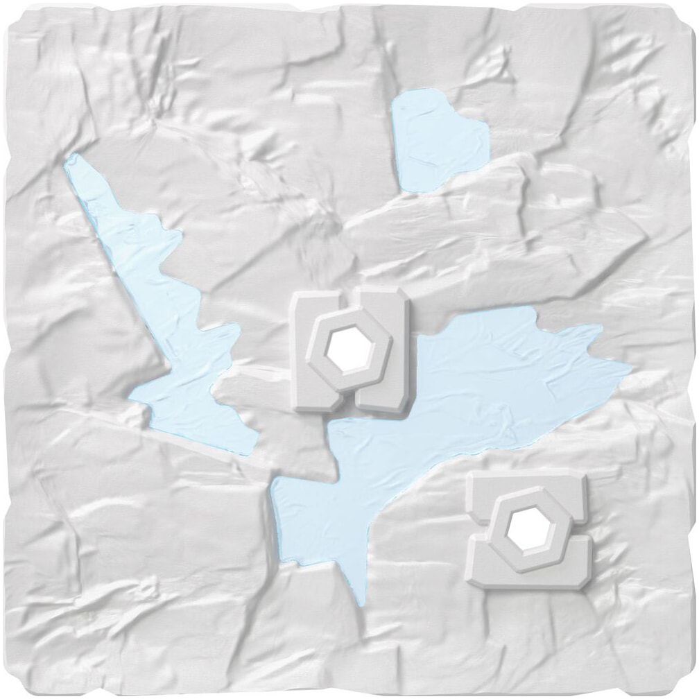 Schleich® Spielfigur »ELDRADOR® CREATURES, BattleCave Eislöwe (42766)«