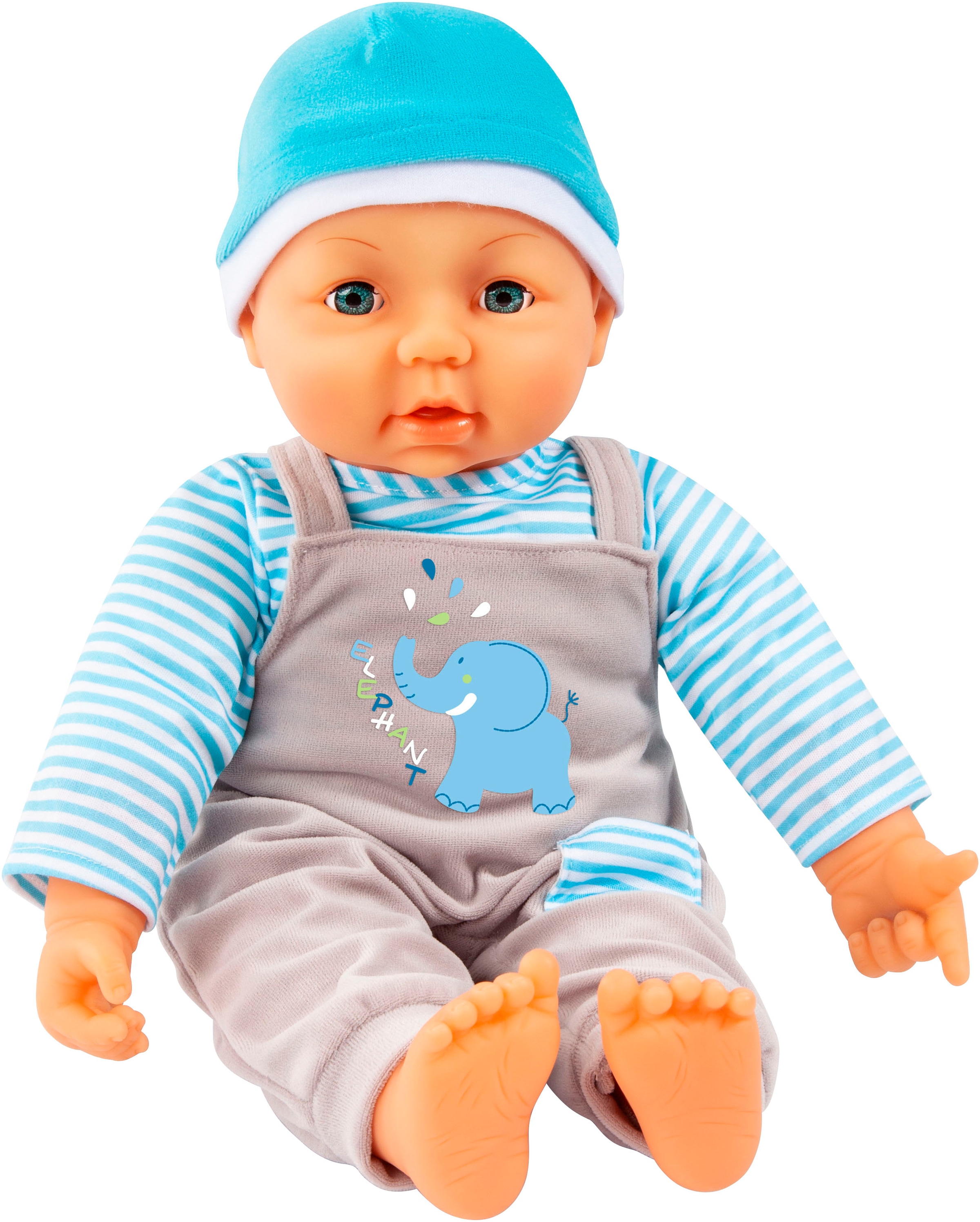 Bayer Puppenkleidung »Latzhose Elefant 46«