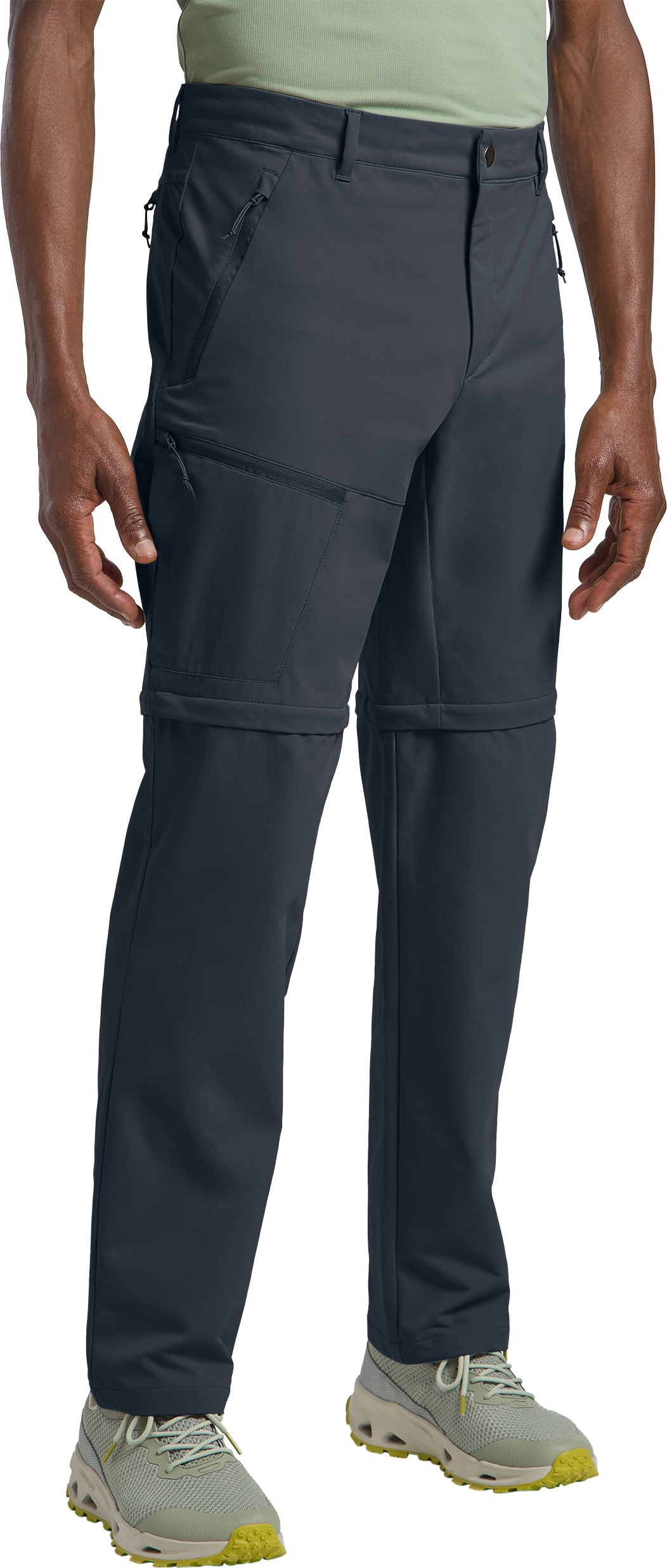 Image of Jack Wolfskin Zip-off-Hose "PICO TRAIL ZIP OFF PANTS M" Atmungsaktiv, schnell trocknend, wasserabweisend, zwei Tragevarianten
