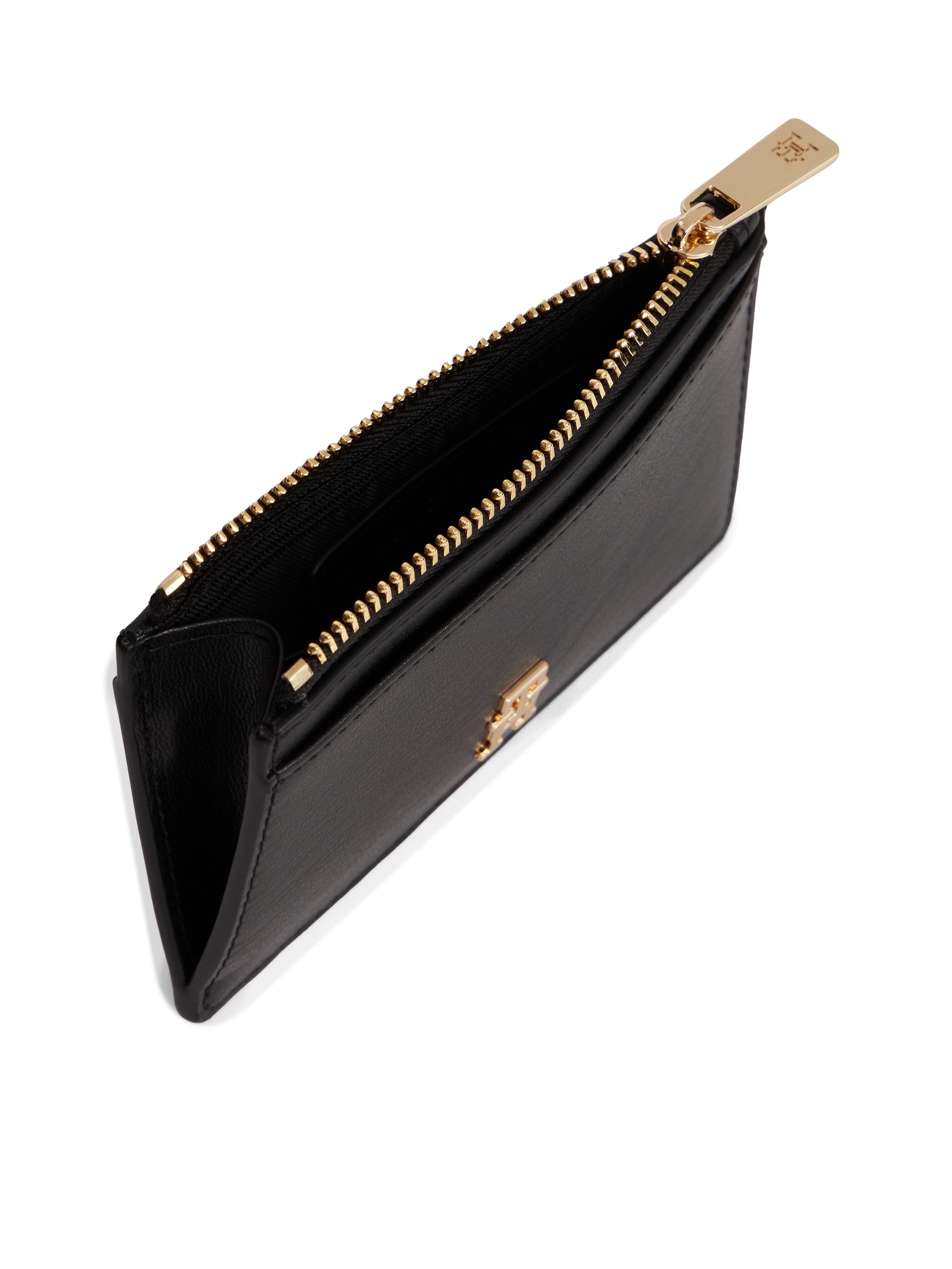 Tommy Hilfiger Porte-cartes »TH ICON LONG CC HOLDER« , Geldbeutel, Portemonnaie mit goldfarbenem TH-Schmuckelement