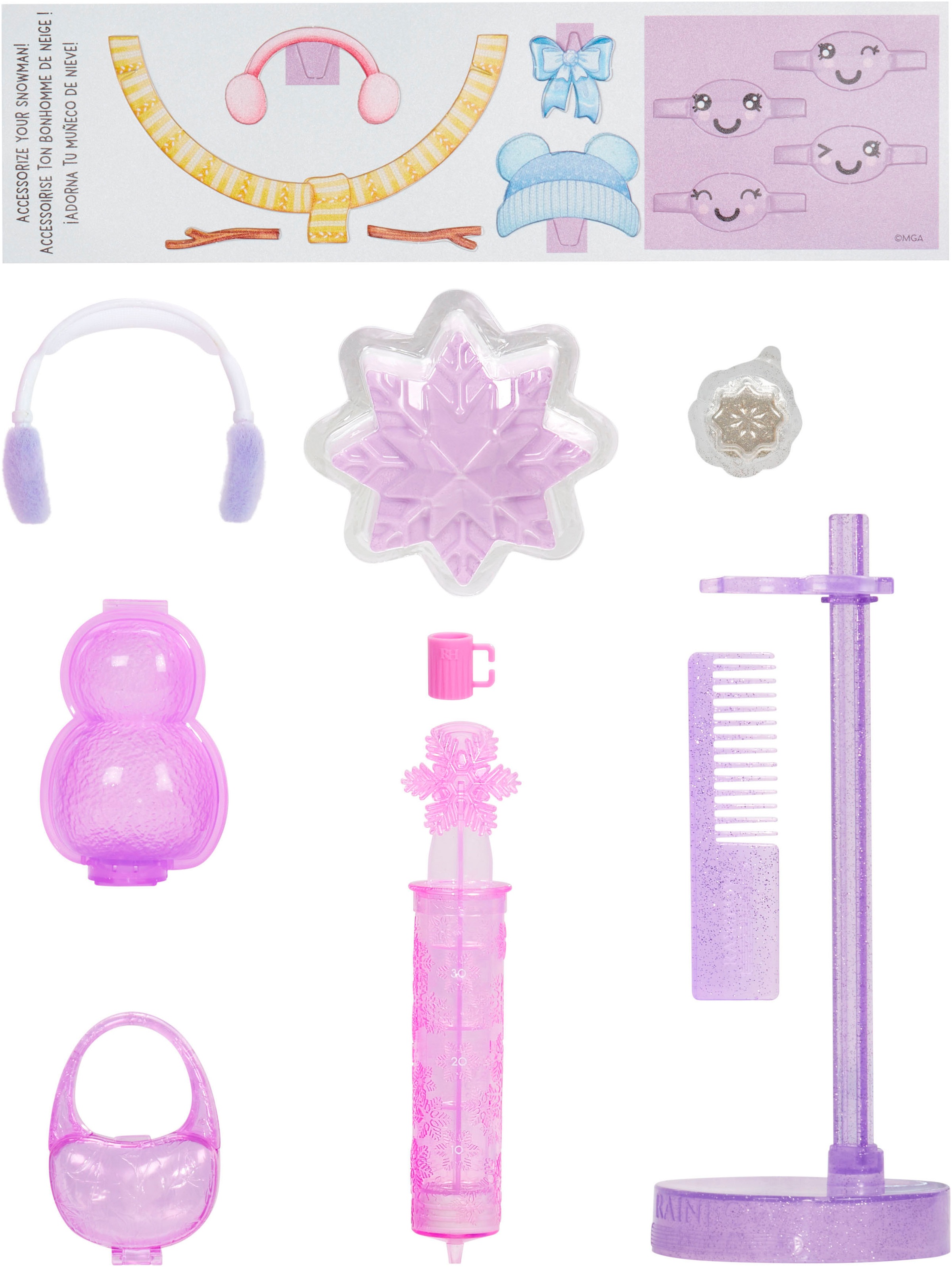 RAINBOW HIGH Poupée à habiller »Winter Wonderland Doll - Violet (Purple)«