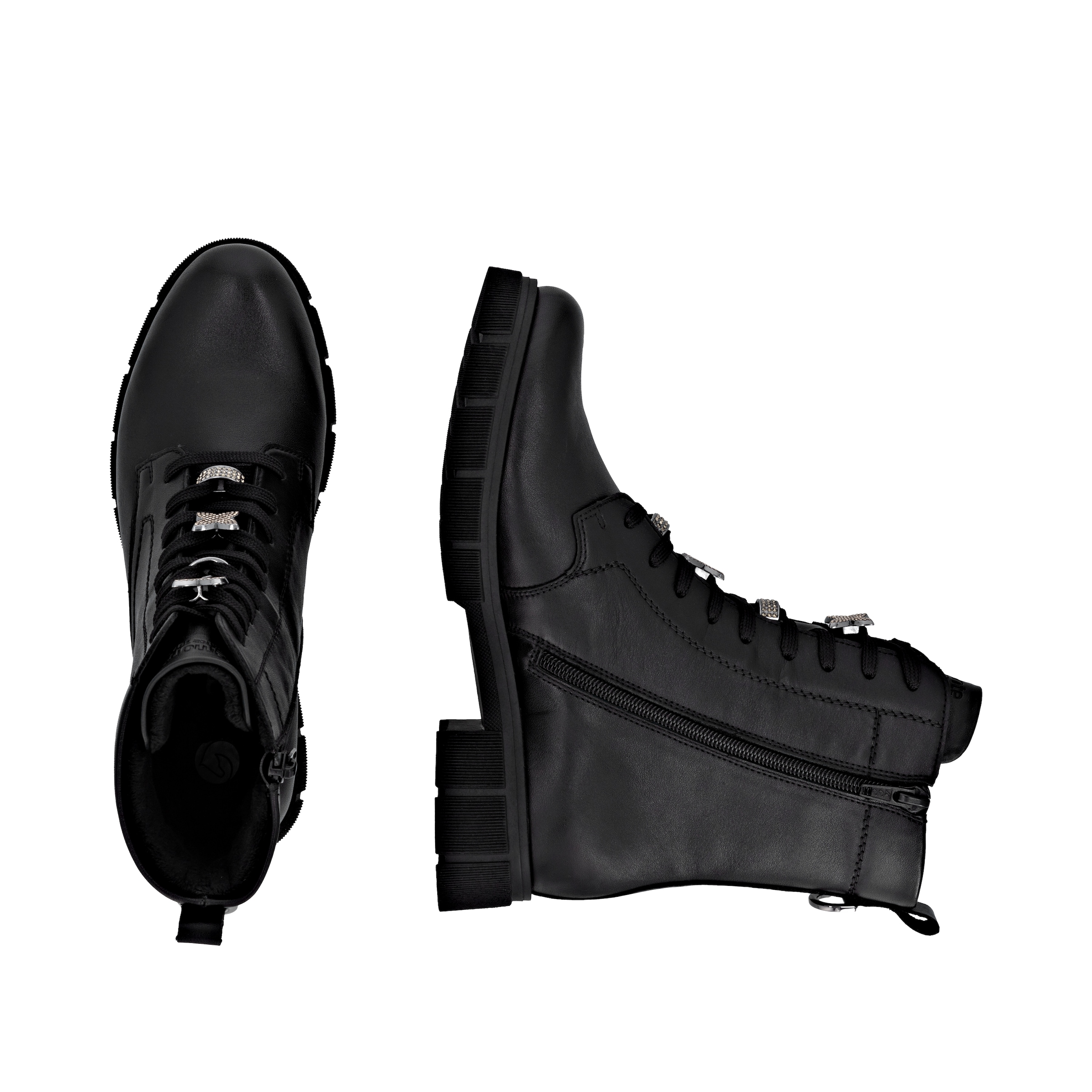 Remonte Bottes à lacets  bottes outdoor, bottines à lacets avec membrane TEX déperlante