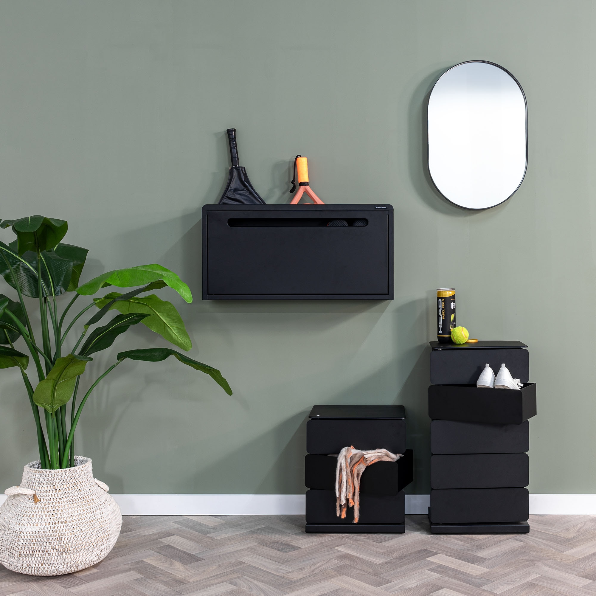 Image of Spinder Design Schuhschrank "SPORTIVA" Stahlschuhschrank für Sportschuhe und Zubehör