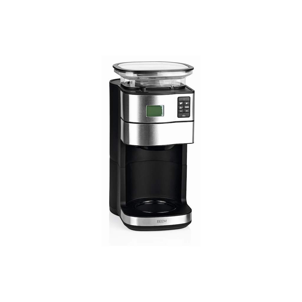 BEEM Filterkaffeemaschine »BEEM Filterkaffeemaschine Fresh-Aro«, Permanentfilter, Digital-Display, Timer, Verstellbarer Mahlgrad, Warmhaltefunktion