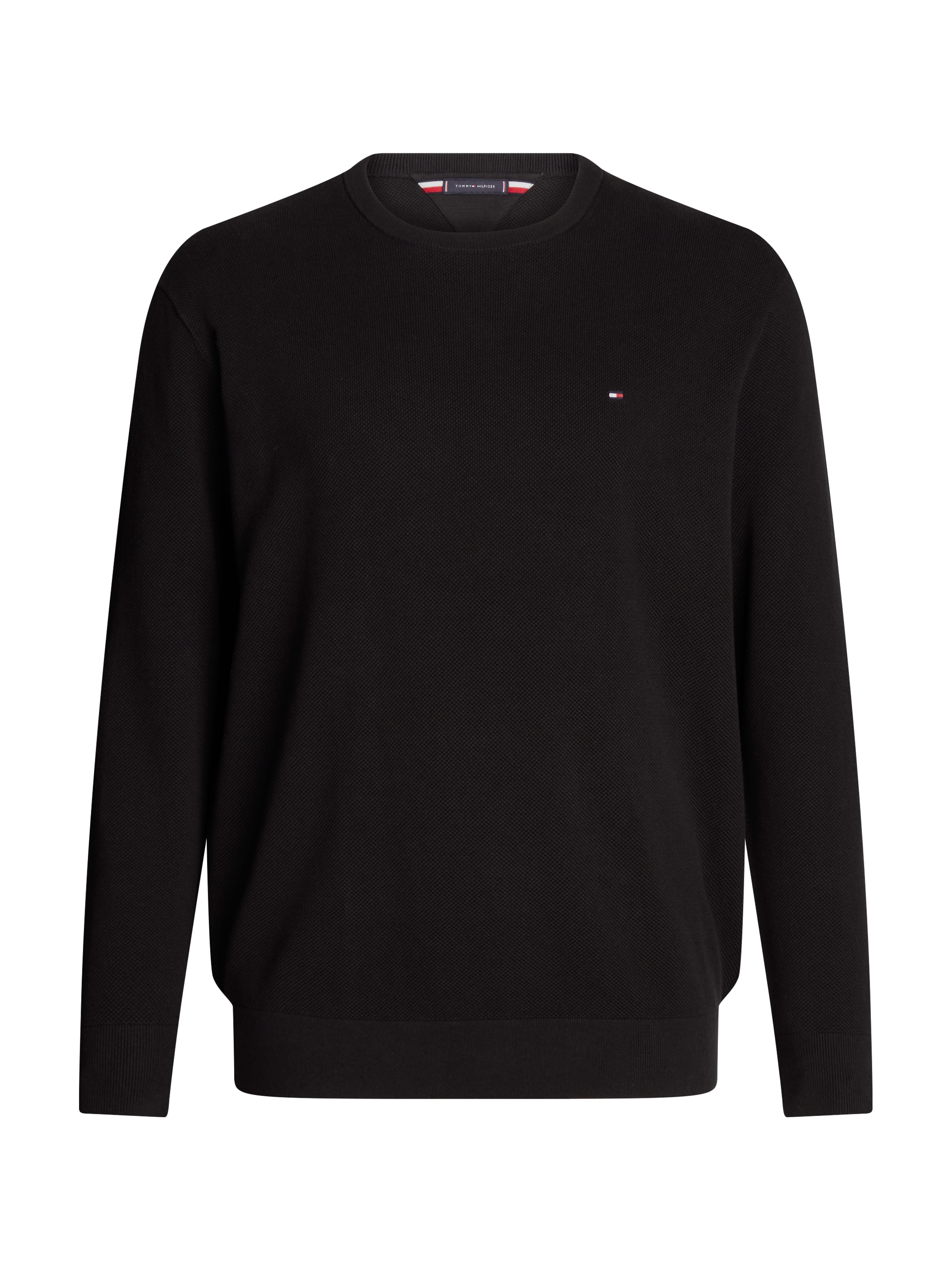 Tommy Hilfiger Big & Tall Rundhalspullover »BT-ESSENTIAL STRUCTURE CREW NECK«, Grosse Grössen