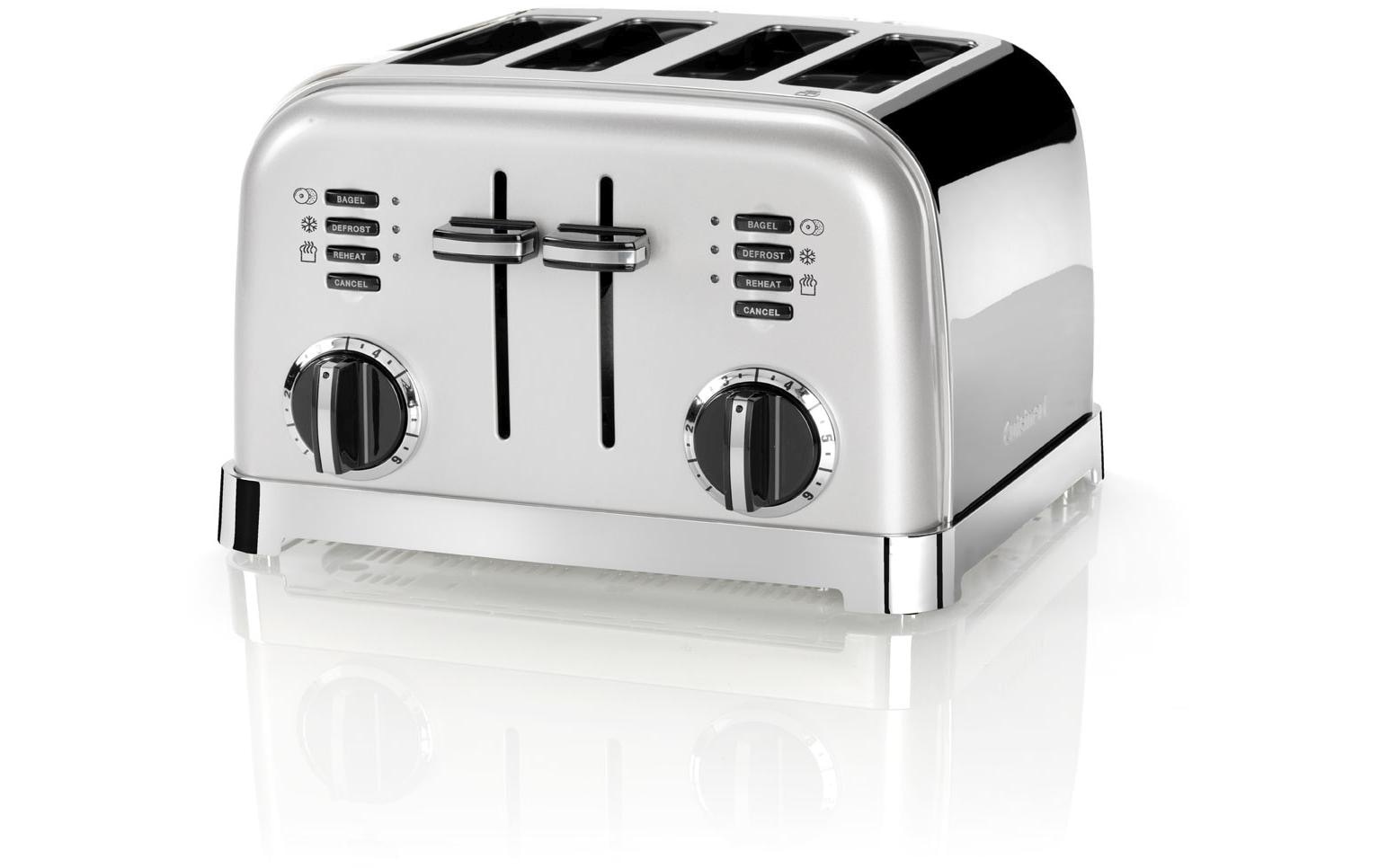 Cuisinart Toaster »Cuisinart CPT180SE Silber«, für 4 Scheiben, 1800 W