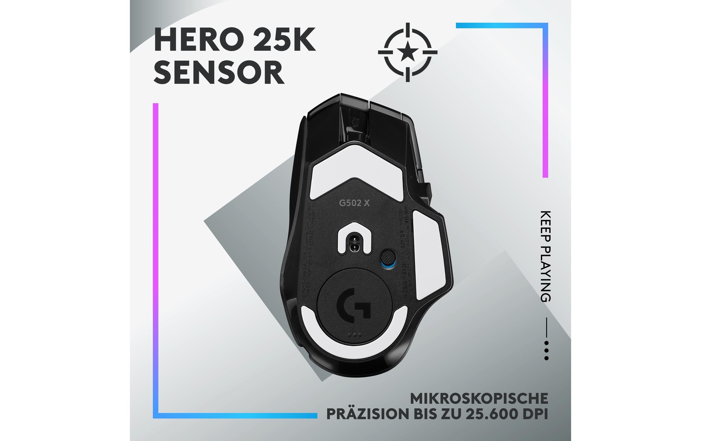 Logitech Gaming-Maus »G502 X Plus black«, kabellos-USB