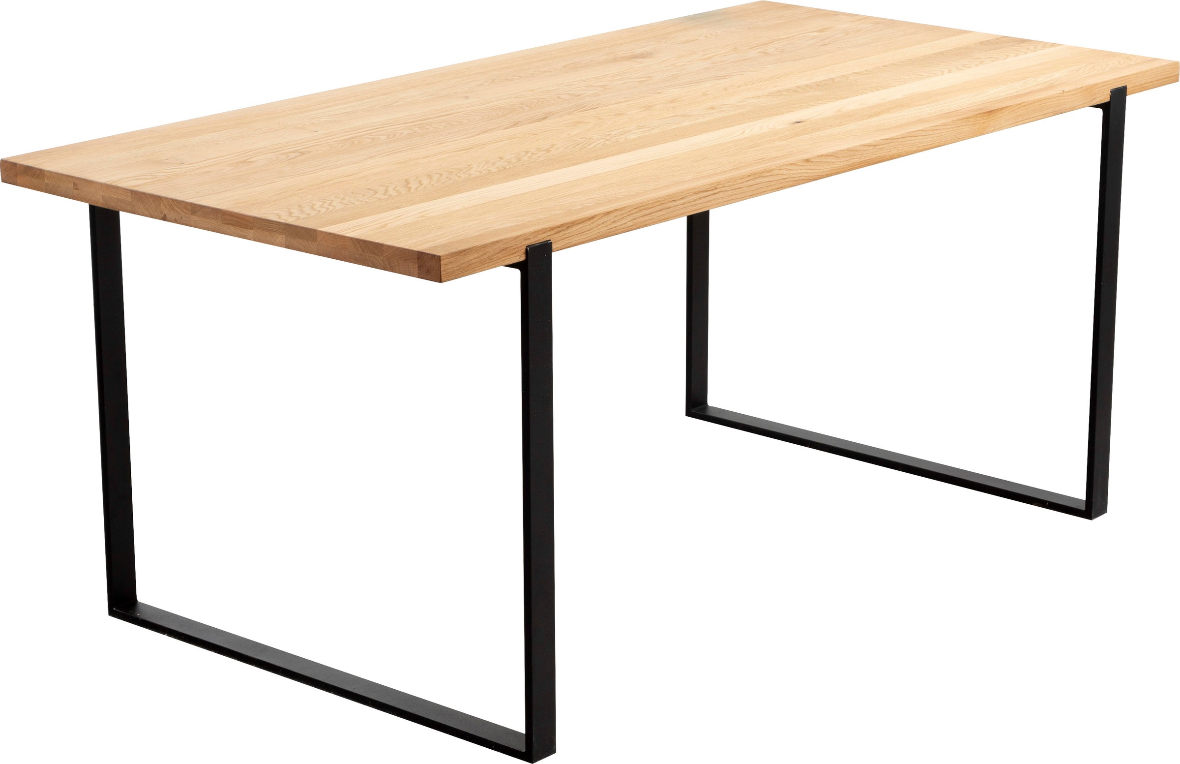 Image of Premium collection by Home affaire Esstisch »Erin«, Tischplatte aus FSC zertifiziertes Massivholz in Eiche geölt bei Ackermann Versand Schweiz